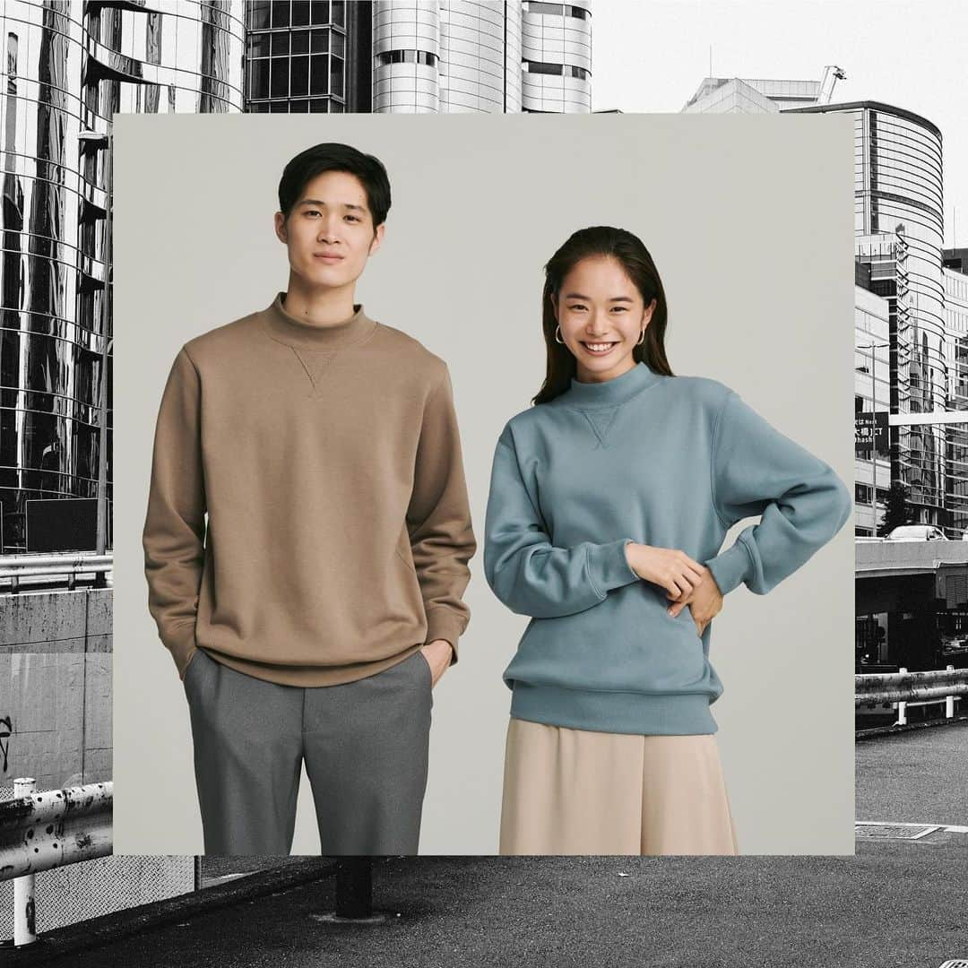 GU Hong Kongさんのインスタグラム写真 - (GU Hong KongInstagram)「One sweatshirt - wear it as you want! 👫 . Men’s mock-neck sweatshirt $99 . #GUHK #GUStyle #GUSweatshirt #genderfree #sweatshirt #style #fashion #ootd #ootdHongKong #Tokyo」8月29日 22時56分 - gu.hongkong