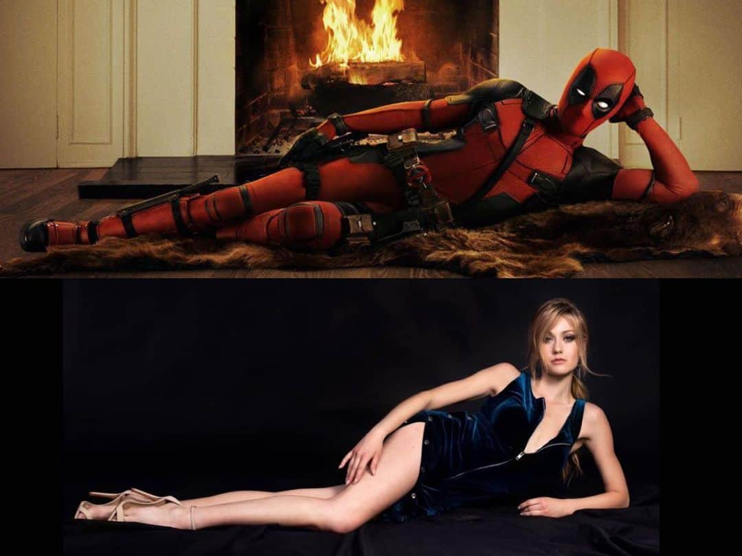 キャサリン・マクナマラさんのインスタグラム写真 - (キャサリン・マクナマラInstagram)「Channeling my inner #Deadpool. Ryan Reynolds definitely wore it better... 💥」8月29日 23時53分 - kat.mcnamara