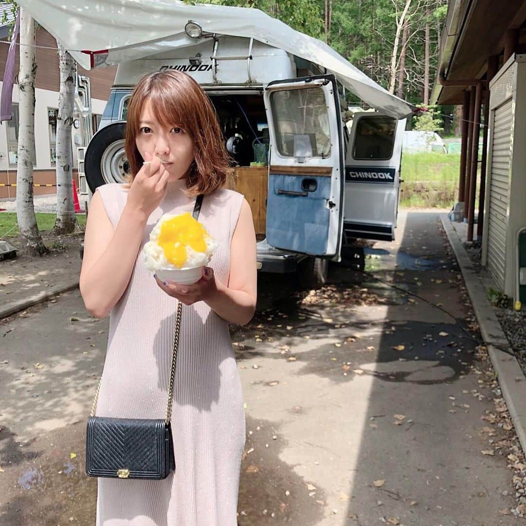 大河内美紗さんのインスタグラム写真 - (大河内美紗Instagram)「すっかり夏の恒例！凸凹ランドメンバーと八ヶ岳ゴルフ！シャトレーゼのゴルフ場でアイス食べまくり、デザート食べまくりな幸せラウンド♡ #ladiesgolf #golfhotties #golfbabes #golflife #golfstagram #japanesegirl #model #lovegolf #girlswhogolf #cute #golfer #ゴルフ #ゴルフ大好き #golfholic #instagolf  #高尔夫球 #골프 #ゴルフコーデ  #ゴルフ #golf #instagolf #ゴルフ女子 #golfer #golfgirl #golflife #ladiesgolf #golfstagram #lovegolf」8月30日 1時15分 - misa_okochi