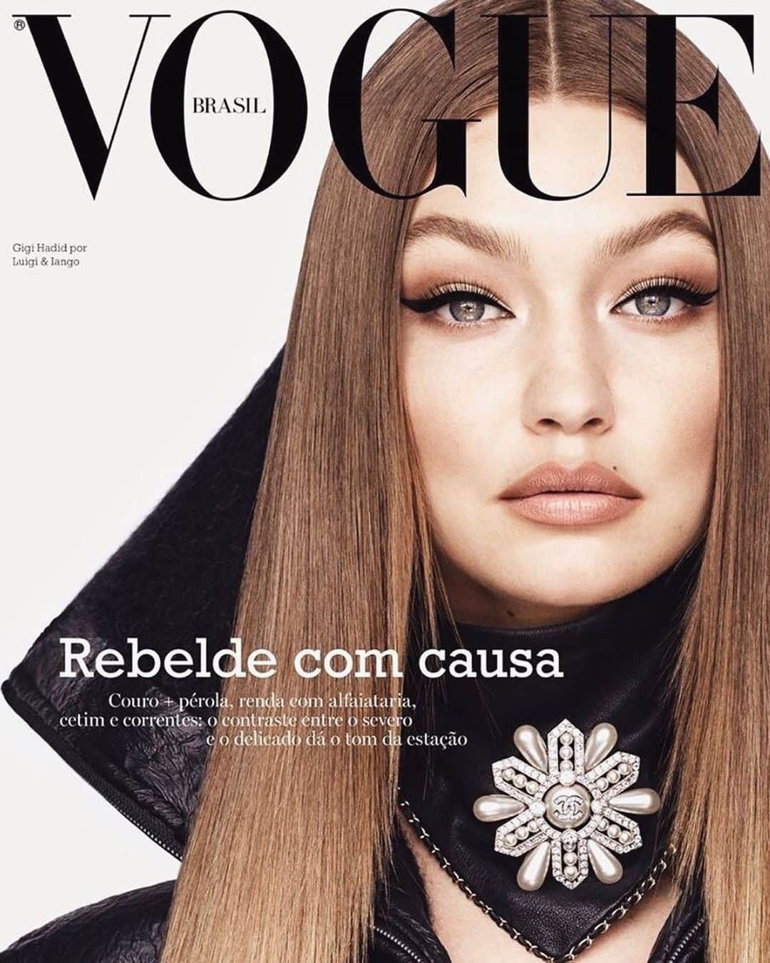 ジジ・ハディッドさんのインスタグラム写真 - (ジジ・ハディッドInstagram)「So excited to share & cover @voguebrasil’s September Issue and grateful for all the love and support I’ve felt from Brazil over the years. Eu te amo! — While launching this cover, I would like to divert the attention to what is most importantly going on in Brazil; my heart is with the Amazon’s indigenous guardians💚 → link in bio to donate to @AmazonWatch to support their work with indigenous communities to stop the destruction and defend their rights and homes. 🌳 thank you my loves @luigiandiango @pedrosales_1」8月30日 1時32分 - gigihadid