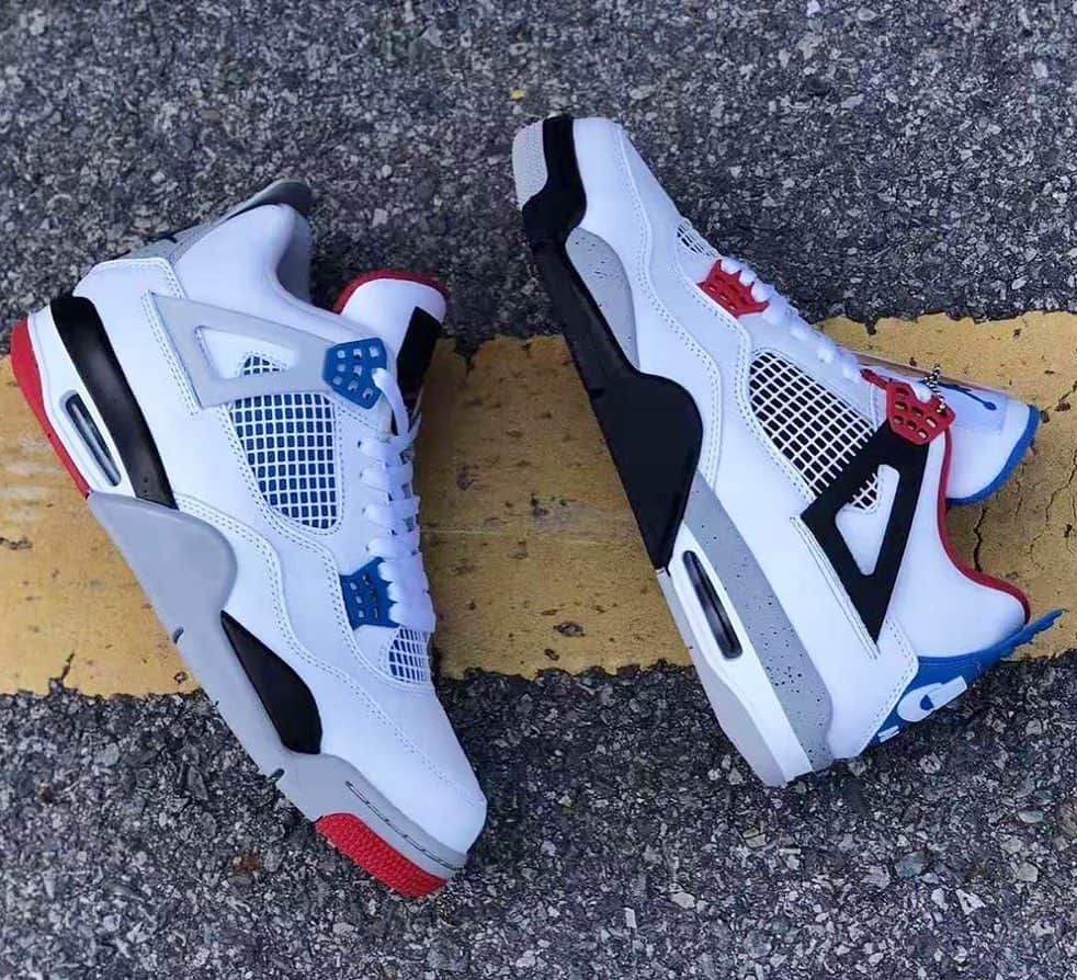 Sneakgalleryさんのインスタグラム写真 - (SneakgalleryInstagram)「The Air Jordan 4 Retro #WhatThe is scheduled to debut November 23rd. Double Tap if you’re feeling this concept!」8月30日 2時14分 - sneakgallery