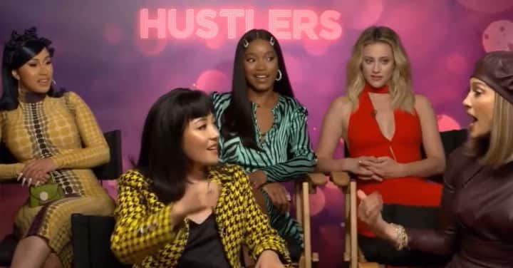 カーラ・デルヴィーニュのインスタグラム：「@iamcardib you are a GENIUS!! Cannot wait to see @hustlersmovie @jlo @constancewu @lilireinhart @keke #sowaitaminuteACTRESSES」