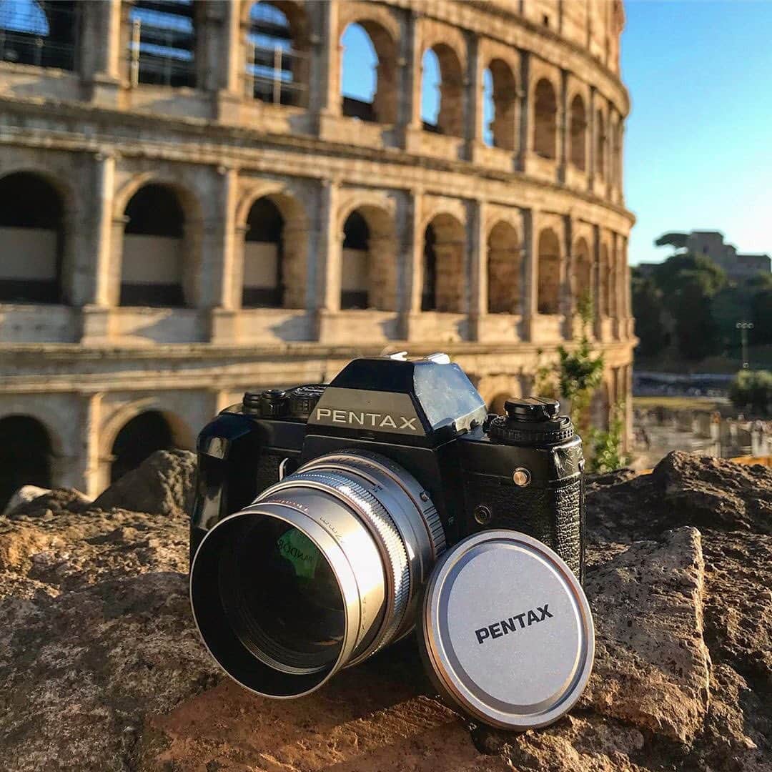 Ricoh Imagingさんのインスタグラム写真 - (Ricoh ImagingInstagram)「Very cool shot from our brand ambassador Kerrick! Posted @withrepost • @kerrickjames5 Just had to bring my sweet old Pentax LX (circa 1980) with me to Rome, paired with the superb 77mm f 1.8 Limited lens. Still shooting perfectly after 39 years! @kerrickjames5 @ricohpentax #kerrickjames5 #ricohpentax #pentaxiansstandup #pentaxiansunite #pentaxricoh」8月30日 2時41分 - ricohpentax