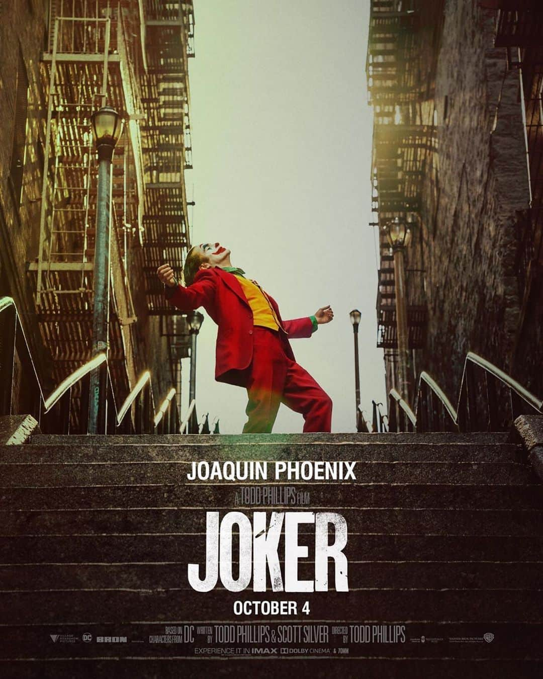 Warner Bros. Picturesさんのインスタグラム写真 - (Warner Bros. PicturesInstagram)「@jokermovie - in theaters October 4. Watch the new trailer again at the link in bio. #jokermovie」8月30日 3時02分 - wbpictures