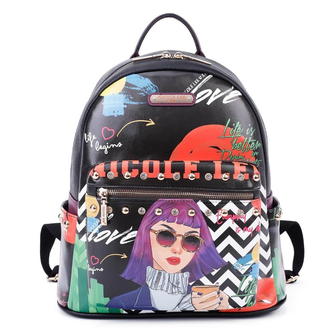 ニコールリーさんのインスタグラム写真 - (ニコールリーInstagram)「🌴✨NEW ARRIVALS✨🌴 Amplify your sophisticated style with the Nicole Lee Pascale Print Backpack. 🌺🍃🎒🍃🌺 #nicoleleeusa #nicolelee #nicoleleeEspaña #nllook #backpacks」8月30日 4時02分 - nicoleleeusa