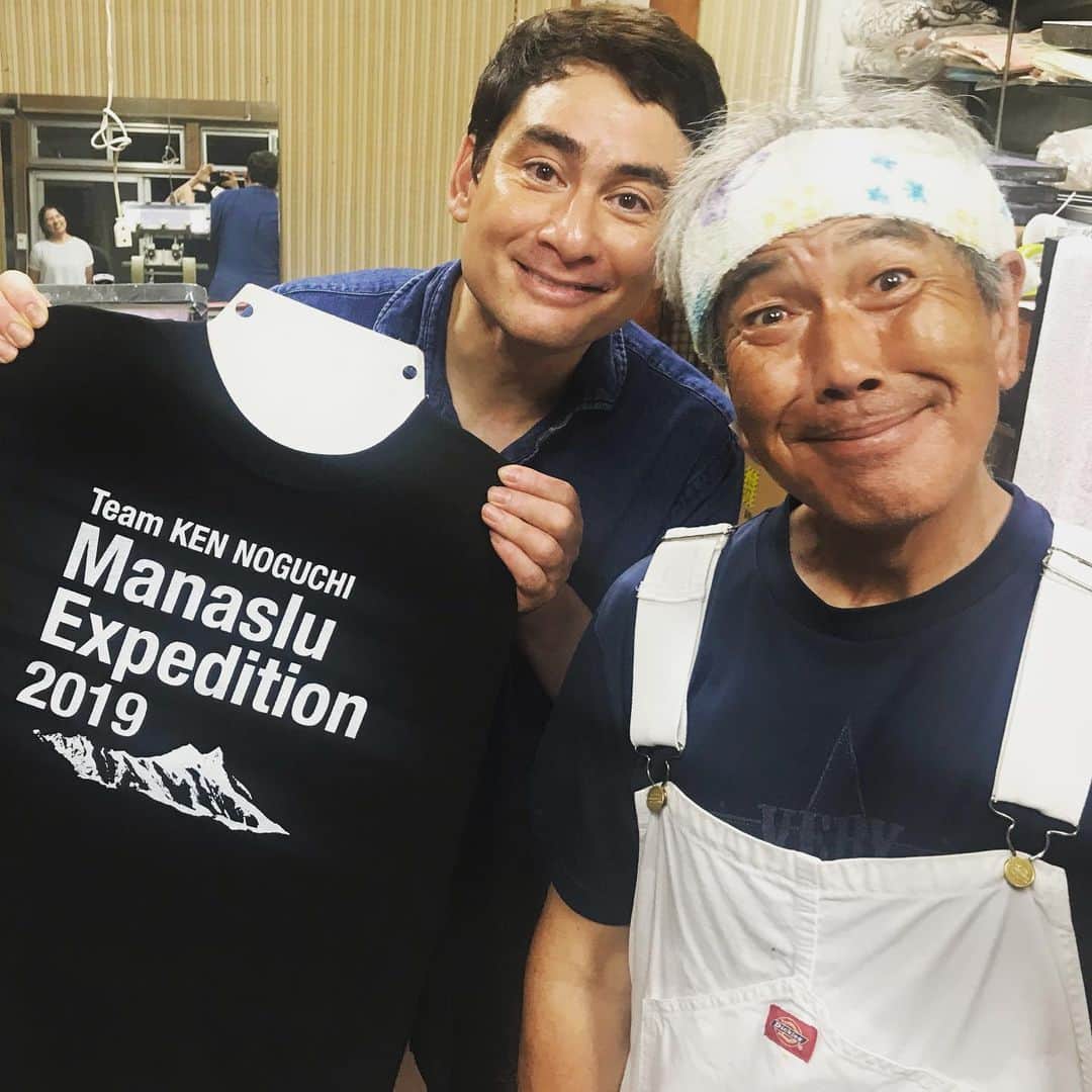 野口健さんのインスタグラム写真 - (野口健Instagram)「ご近所のあさひやさんにてピークエイド&ヒマラヤ遠征隊のTシャツを作成中！始めてTシャツへのプリントを見学&体験しました！あさひやさんには何から何まで大感謝です！！！有難うございました！！！ #野口健」8月30日 4時12分 - noguchiken8848