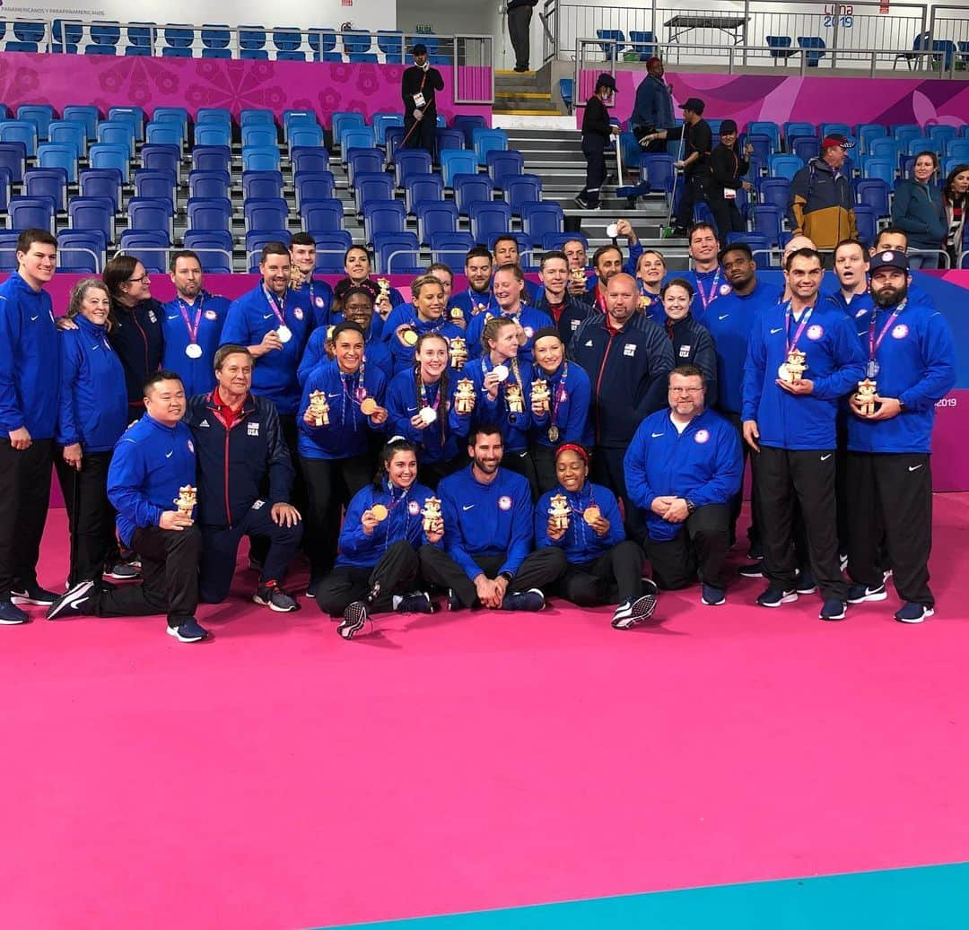 USA Volleyballさんのインスタグラム写真 - (USA VolleyballInstagram)「✌️teams at #parapanamericanos2019, ✌️ teams that earned medals! @usav_sitting_wnt @usav_sitting_mnt #gousa🇺🇸」8月30日 4時23分 - usavolleyball