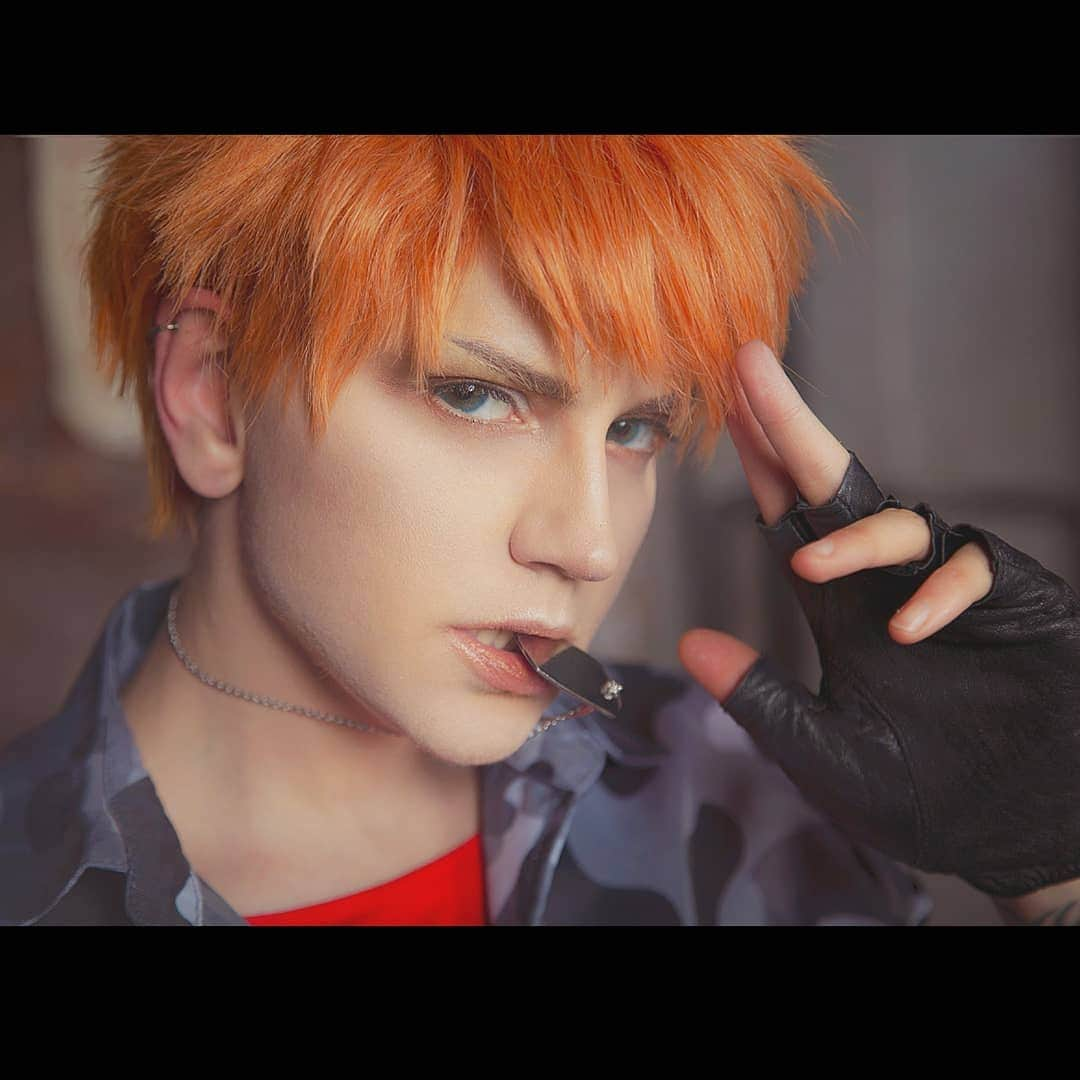 Gesha Petrovichさんのインスタグラム写真 - (Gesha PetrovichInstagram)「💀MAD TRIGGER CREW💀 ☠️☠️☠️Yokohama Division ☠️☠️☠️ #RioMasonBusujima Ph: @diemaru Wigs : @geshacos #cosplay #geshacoser  #hypmic #hypnosismic」8月30日 4時54分 - petrovichgesha