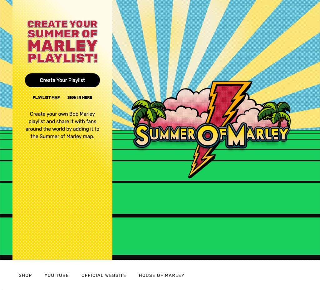 ボブ・マーリーさんのインスタグラム写真 - (ボブ・マーリーInstagram)「Enjoying our #SummerOfMarley playlists? Now you can create your own! Head to SummerOfMarley.com (link in bio) and make your favorite mix of #BobMarley songs into playlists on @spotify & @deezer! We'll share our favorites weekly for the rest of the summer.」8月30日 5時11分 - bobmarley