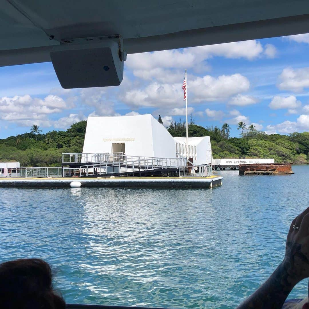 ケン・ロックゼンさんのインスタグラム写真 - (ケン・ロックゼンInstagram)「USS Arizona. Such an interesting Tour #PearlHarbor」8月30日 5時26分 - kenroczen94