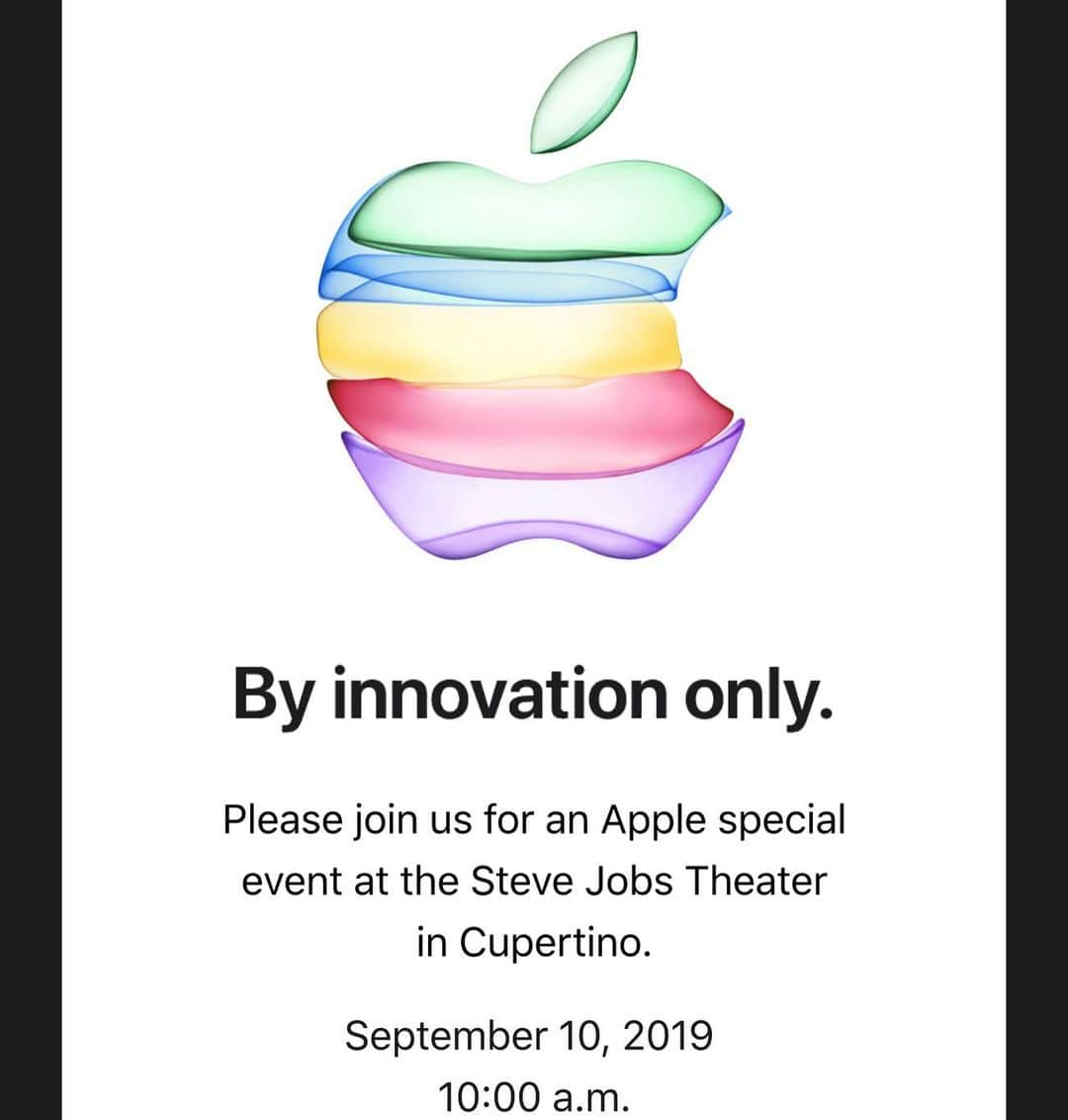 松村太郎さんのインスタグラム写真 - (松村太郎Instagram)「#Apple’s #iPhone event “By Innovation Only” at 10am PDT, Sept 10. #AppleEvent #ApplePark #SteveJobsTheater #ByInnovationOnly」8月30日 8時16分 - taromatsumura