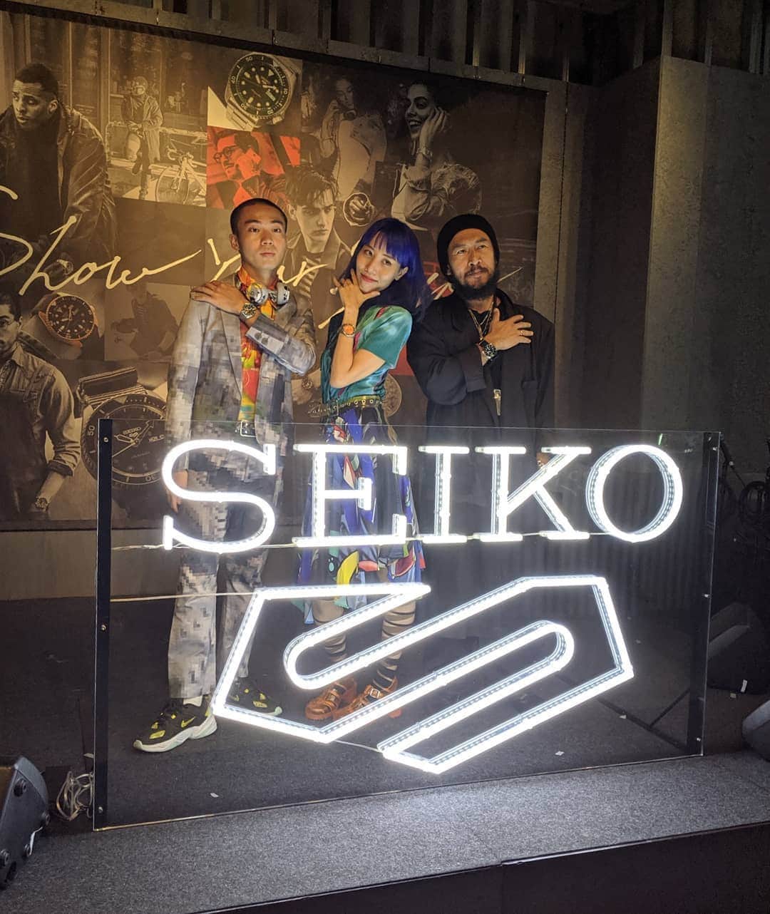 草野絵美さんのインスタグラム写真 - (草野絵美Instagram)「Thanks @seikowatchjapan ⌚ #seiko5sports Styling magic by @bunta.r 🧚‍♂️✨ SEIKO 5 SPORTSのイベントに出演しました。 文ちゃんの服はいつもエンパワーメントされる💪 そして旧友たちにも再会できて至福でした！来てくれてありがとう〜🙋✨」8月30日 8時53分 - emiksn