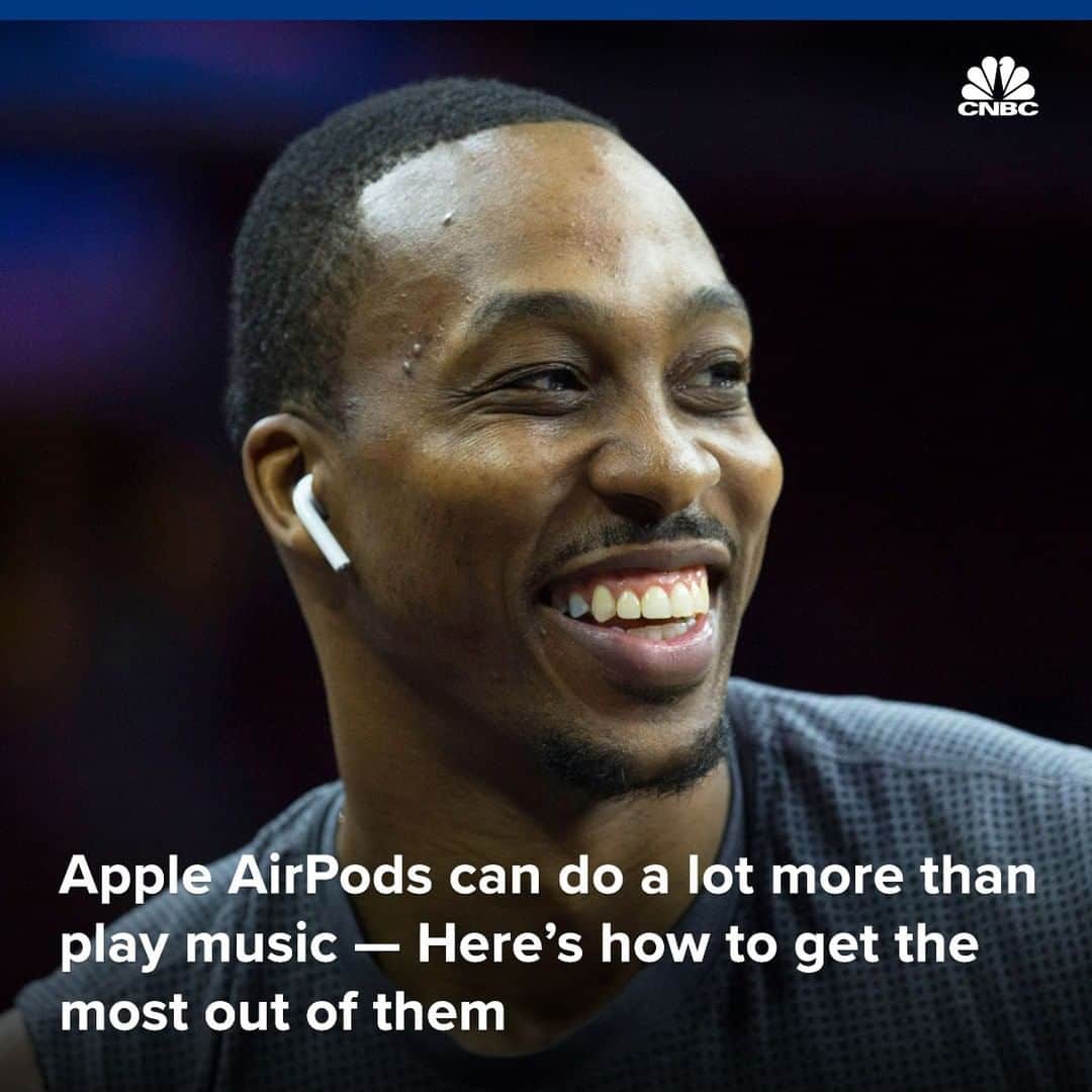 CNBCさんのインスタグラム写真 - (CNBCInstagram)「Easy to use, but a little too easy to lose.⁠ ⁠ Apple’s AirPods have become many people’s favorite pair of headphones, making the product a blockbuster hit for the company.⁠ ⁠ But did you know they can do a lot more than just play music?⁠ ⁠ From making calls to pairing them with your Apple Watch, AirPods have more purpose than just playing the newest Ariana Grande single. 🎵⁠ ⁠ And these extra capabilities can come in handy — like when one of those tiny buds goes missing, you’ll be able to use of the the functions to locate it.⁠ ⁠ To learn more about what your AirPods can do, visit the link in bio.」8月30日 11時00分 - cnbc