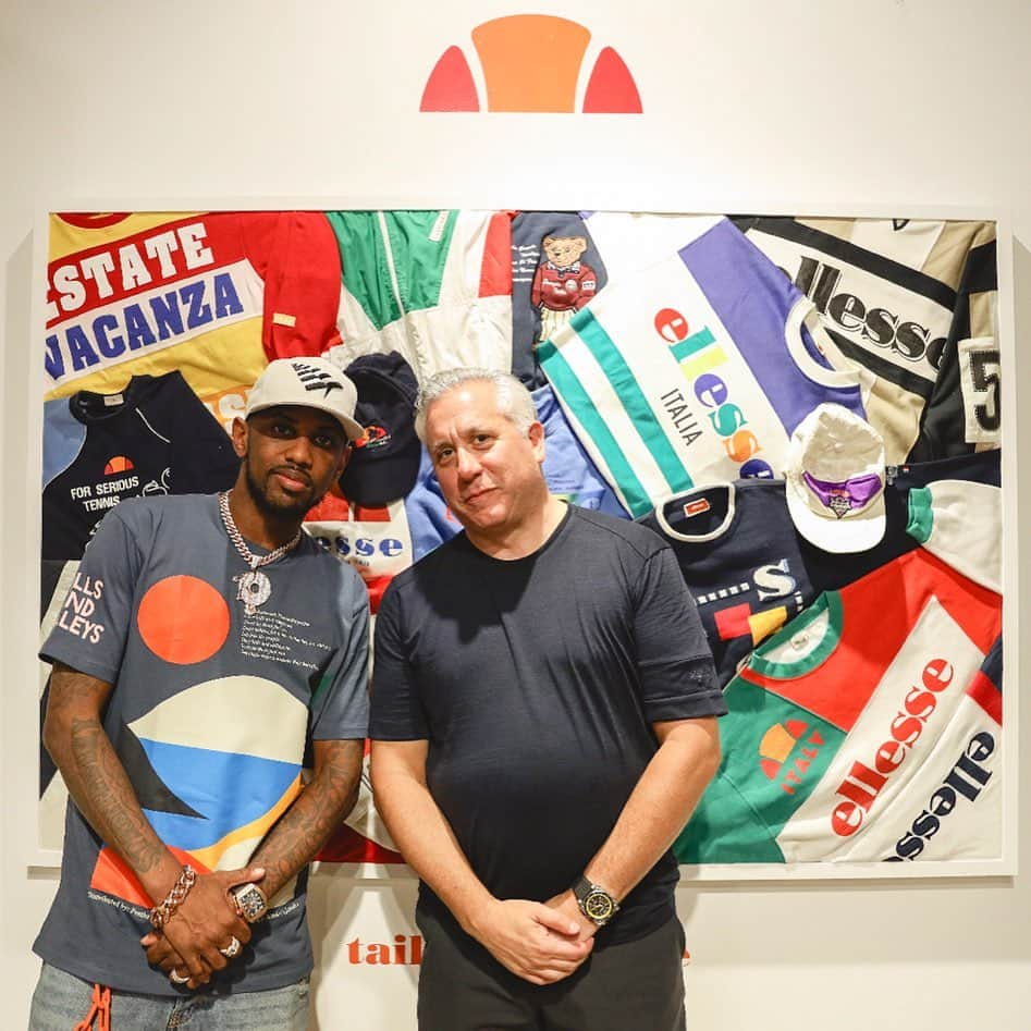 ファボラスのインスタグラム：「Uncle Mike... Family function... @ellesse X @packer Launch [shot by @airjordank]  #EllesseXPacker #NYC」
