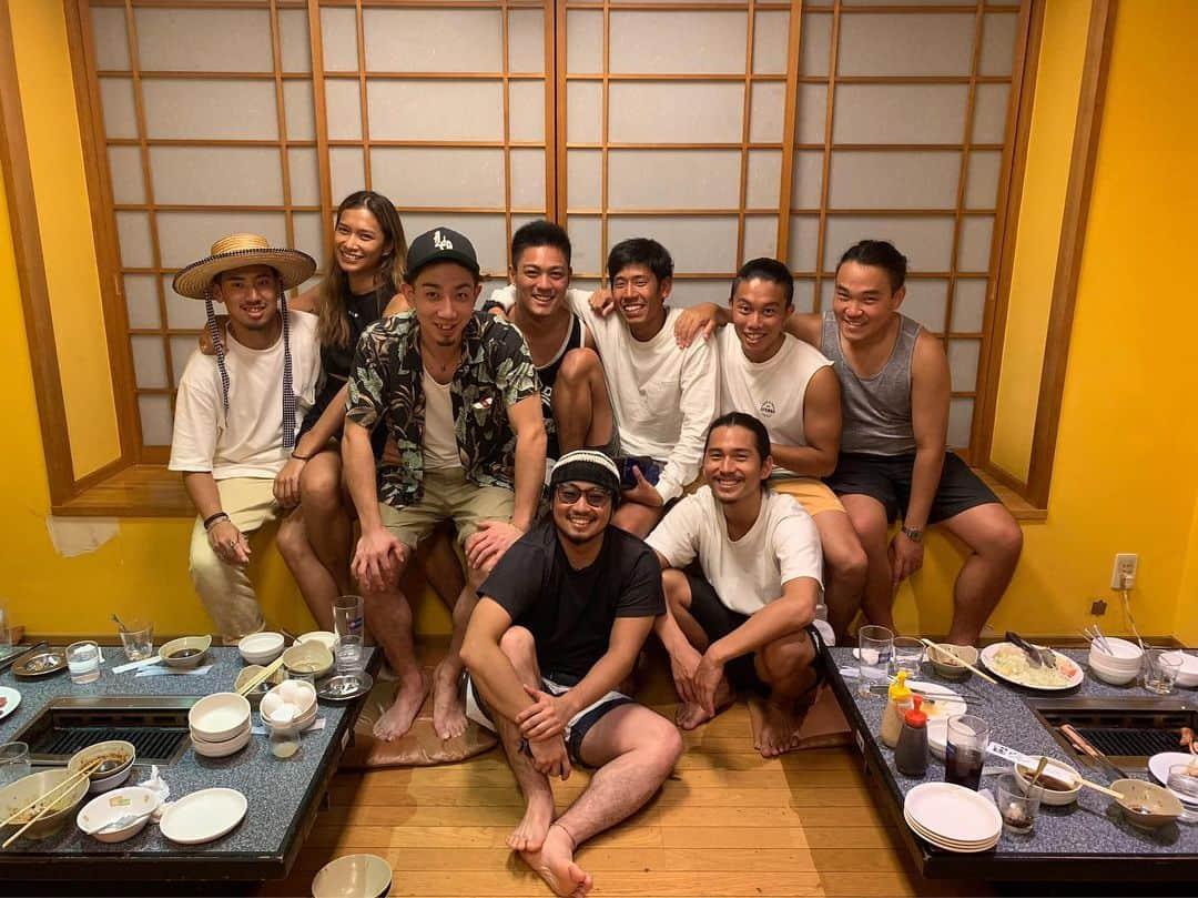 関川良さんのインスタグラム写真 - (関川良Instagram)「日向合宿~2019夏の陣~ 終始小波だったけど最高に楽しい夏休みになりました。 いつもありがとう。またすぐ。 #日向市 #宮崎」8月30日 11時41分 - ryosekikawa