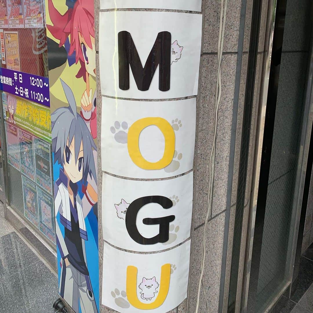 足木優のインスタグラム：「7/5❤︎名古屋MOGU 初ゲスト🙋‍♀️✨ 補佐🐶かわいすぎたーーー！！ #名古屋 #mogu #わんちゃん #初 #げすと #かわいすぎるいぬ」