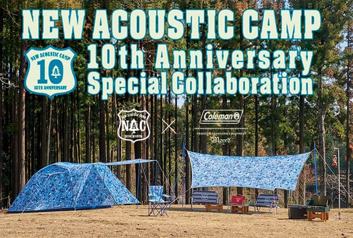Coleman Japanさんのインスタグラム写真 - (Coleman JapanInstagram)「【オンラインショップ・昭島店限定】 「Coleman INDIGO LABEL×New Acoustic Camp」が数量限定で登場✨  キャンプイベント『New Acoustic Camp（#ニューアコ）』10周年を記念した「Coleman INDIGO LABEL」とのコラボアイテムです👏 ・ ・ ・ @newacousticcamp @indigo.label #newacousticcamp #ニューアコ #INDIGOLABEL #コールマン昭島」8月30日 12時00分 - coleman_japan