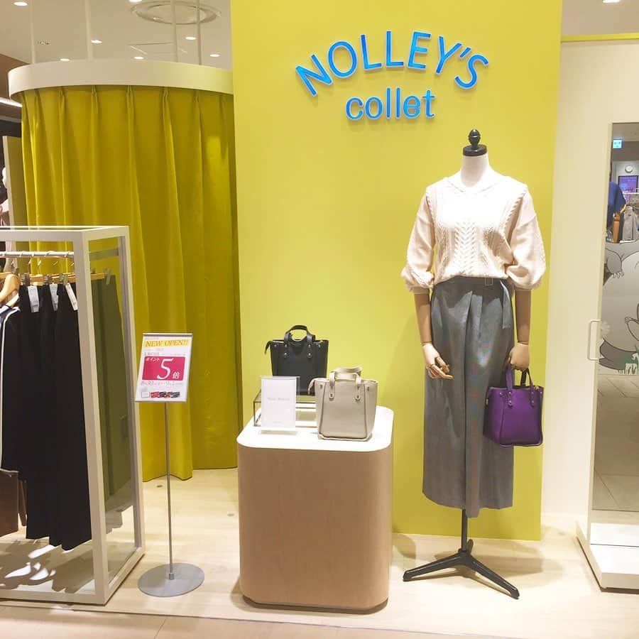 NOLLEY'S ノーリーズさんのインスタグラム写真 - (NOLLEY'S ノーリーズInstagram)「【ノーリーズコレット ルクア イーレ店 NEW OPEN!!】 本日、8/30（金）LUCUA1100 5階に ノーリーズコレットがニューオープン！ オープンを記念して、さまざまな特典をご用意致しました。  お近くにお越しの際はぜひ、お立ち寄りくださいませ。 •『LIMITED COLOR CARDIGAN』 ノーリーズコレット ルクア イーレ店限定カラー〈イエロー〉のケーブルハンドニットカーディガンをご用意。¥14,040（税込) •『COLOR ラメソックス』 ¥10,000（税込）以上ご購入いただいた方に、先着でカラーラメソックスをプレゼント！ 色はゴールド、シルバー、レッド、グリーン、ブラックの５色から選べます。 ※ノベルティはなくなり次第終了となります。 •『×2 ポイント フェア』8/30〜9/8 ノーリーズポイントカードに通常1,000円（税込）で1ポイント〈還元率約5%〉のところ、期間中は倍の2ポイント〈還元率約10%〉をお付け致します。 •『5倍ポイントアップ キャンペーン』8/30〜9/1 LUCUAメンバーズカード5倍ポイントアップキャンペーンを開催致します。  #ノーリーズ#ノーリーズコレット#nolleys#nolleyscollet#ルクア#ルクアイーレ#lucua#lucua1100」8月30日 12時46分 - nolleys_official