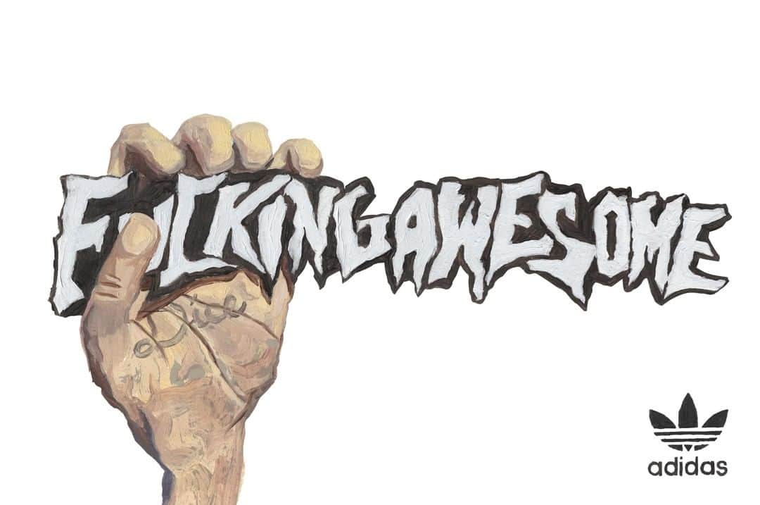 adidas Skateboardingのインスタグラム：「x @FuckingAwesome」
