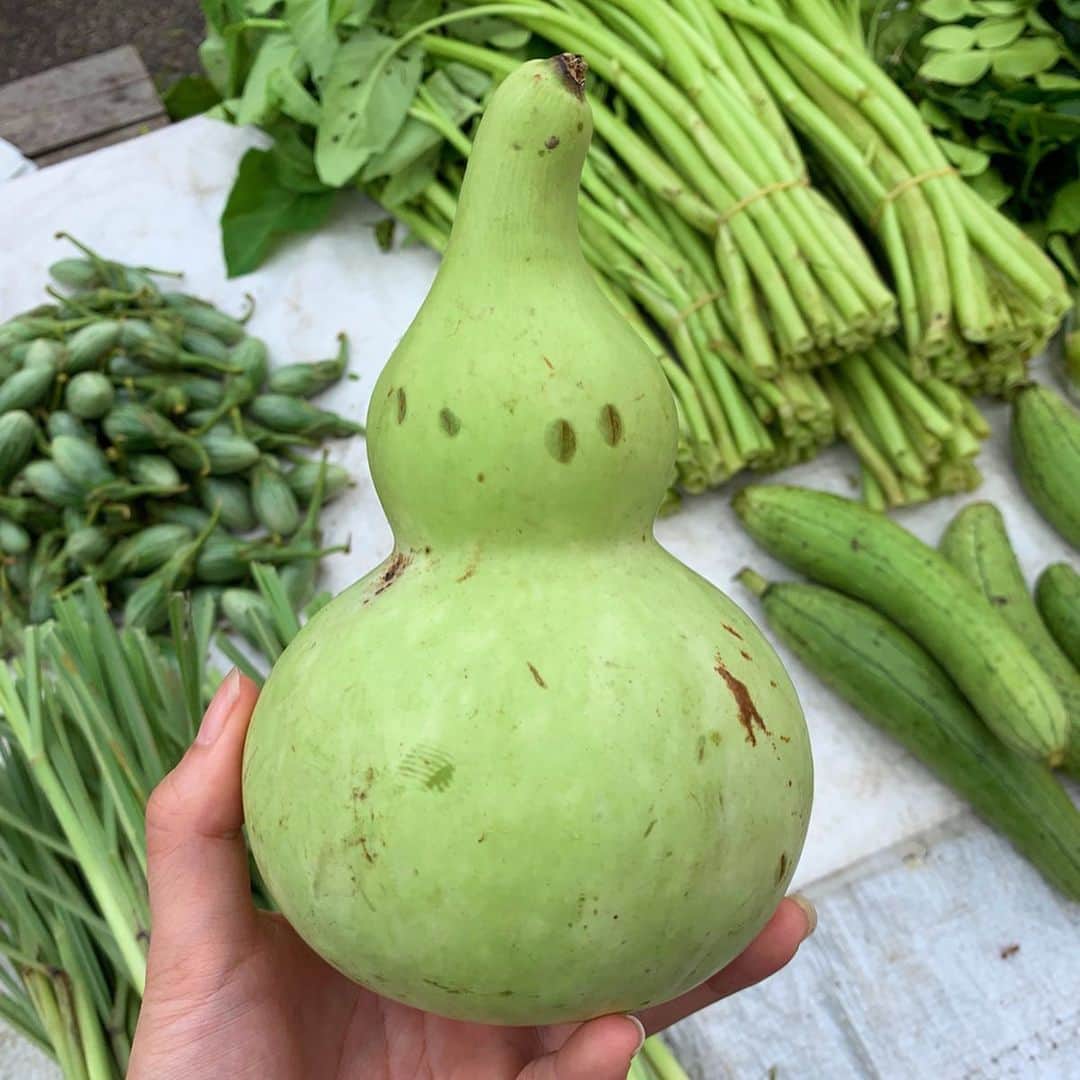 Amata Chittaseneeさんのインスタグラム写真 - (Amata ChittaseneeInstagram)「Received so many smiles today 😍😍😍😍😍😍😍😍 and so many weird fruits and veg in the fresh market too! Fun!! :) #narathiwat #pearypieamazingthailand」8月30日 13時48分 - pearypie