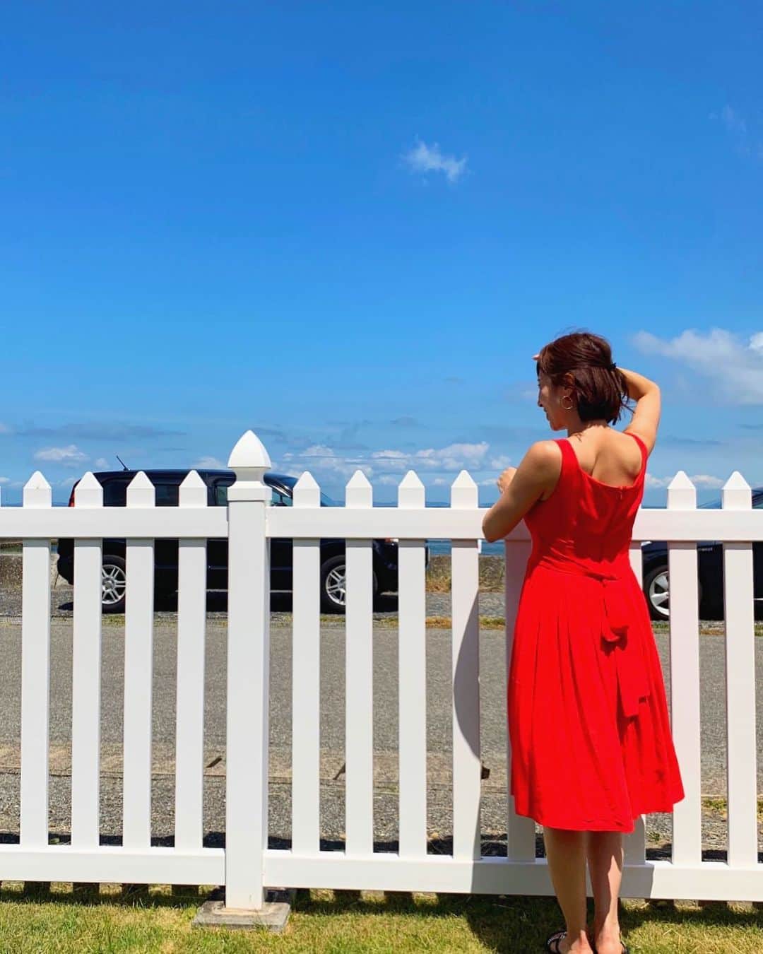 のインスタグラム：「夏の去り際...。淋 2019年、夏、ありがとう!! 次は、東京オリンピックの頃に 逢いましょう...🏅 ・ ・ ・ #2019夏 #ありがとう #adiós」