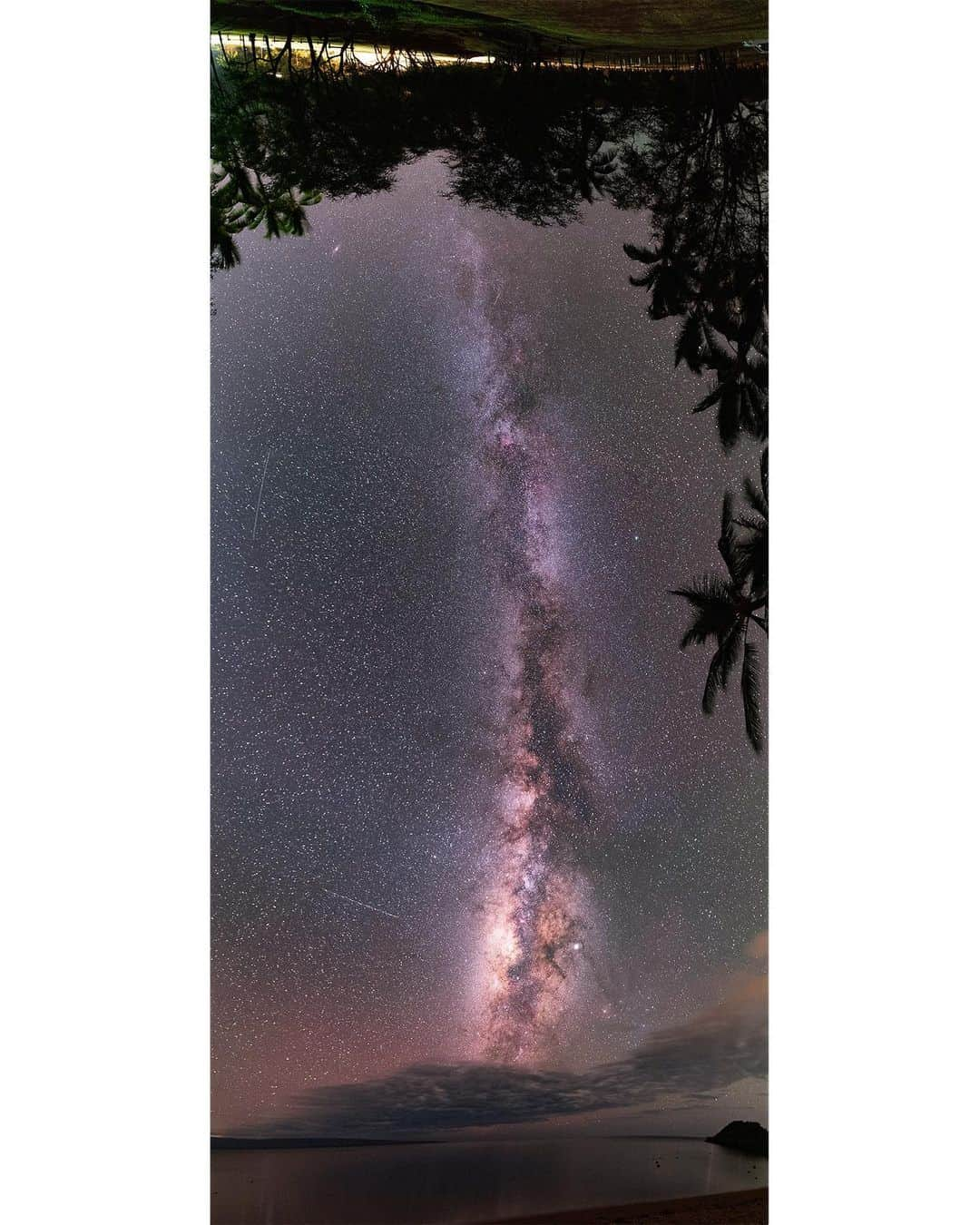 Ryoyaのインスタグラム：「#milkyway #hawaii #molokai #a7iii #astromodified #sigma14mmf18」