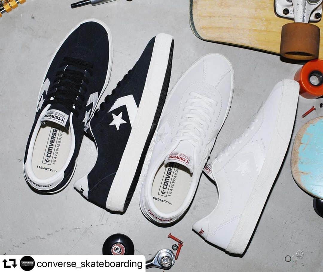 のインスタグラム：「#repost @converse_skateboarding ・・・ ROADPLAYER SK OX + ¥12,000(税抜価格)  #converse_skateboarding #converse #chevronandstar #kicks #skateboard #PLUS_SERIES #コンバース #コンバーススケート #シェブロンアンドスター #コンバーススケートボーディング #スケシュー #スケートボード #プラスシリーズ」