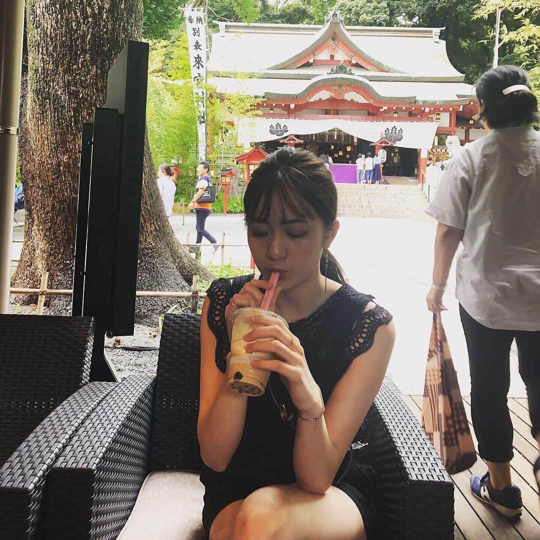農海姫夏さんのインスタグラム写真 - (農海姫夏Instagram)「熱海きてるだよ〜！ ・ ・ #熱海#来宮神社」8月30日 18時41分 - hina_noumi