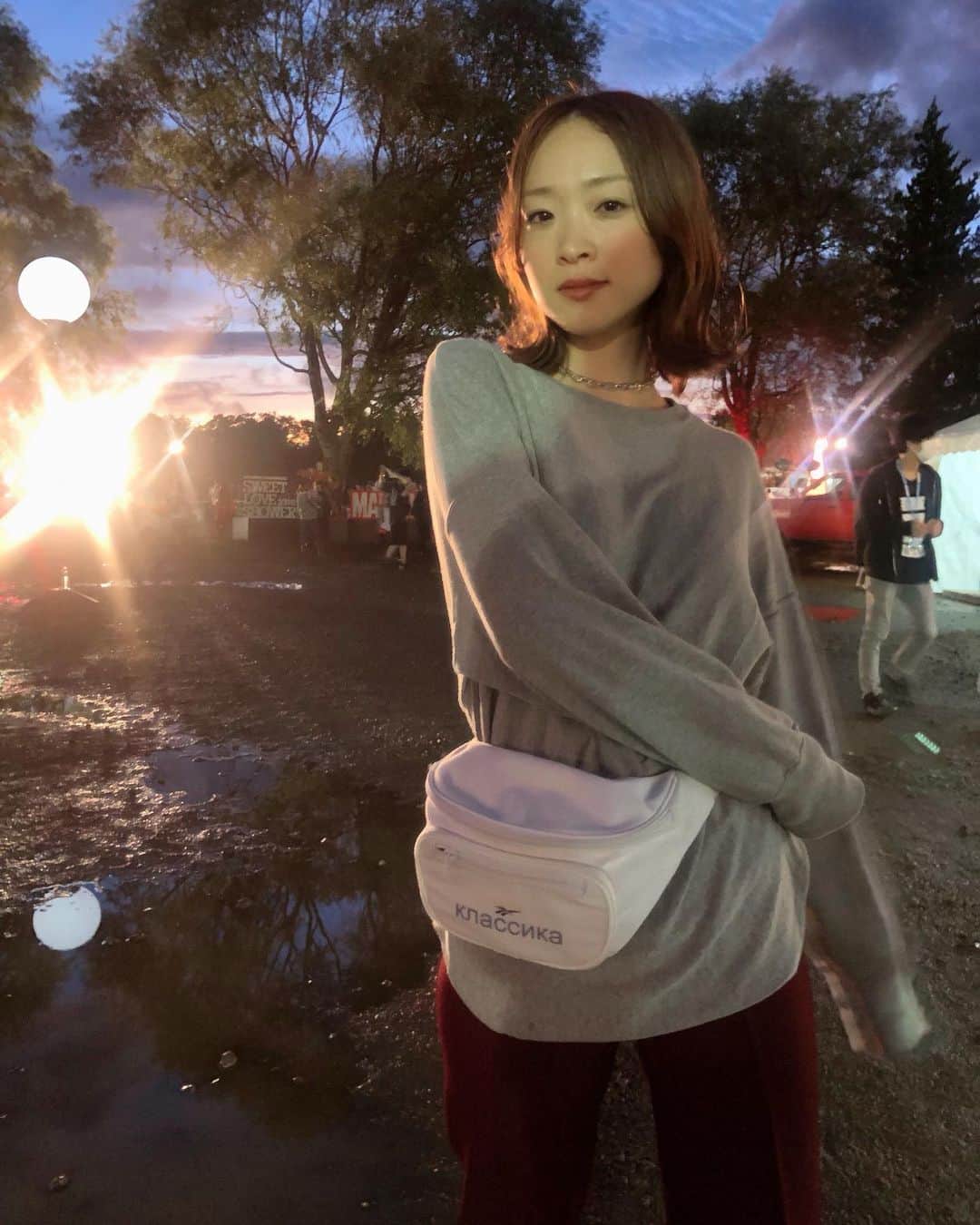 野尻美穂のインスタグラム：「ラブシャきてるよ🐶🐶🐶 #sweetloveshower  #mihonano #3日間います🐻 #お袖長め族」