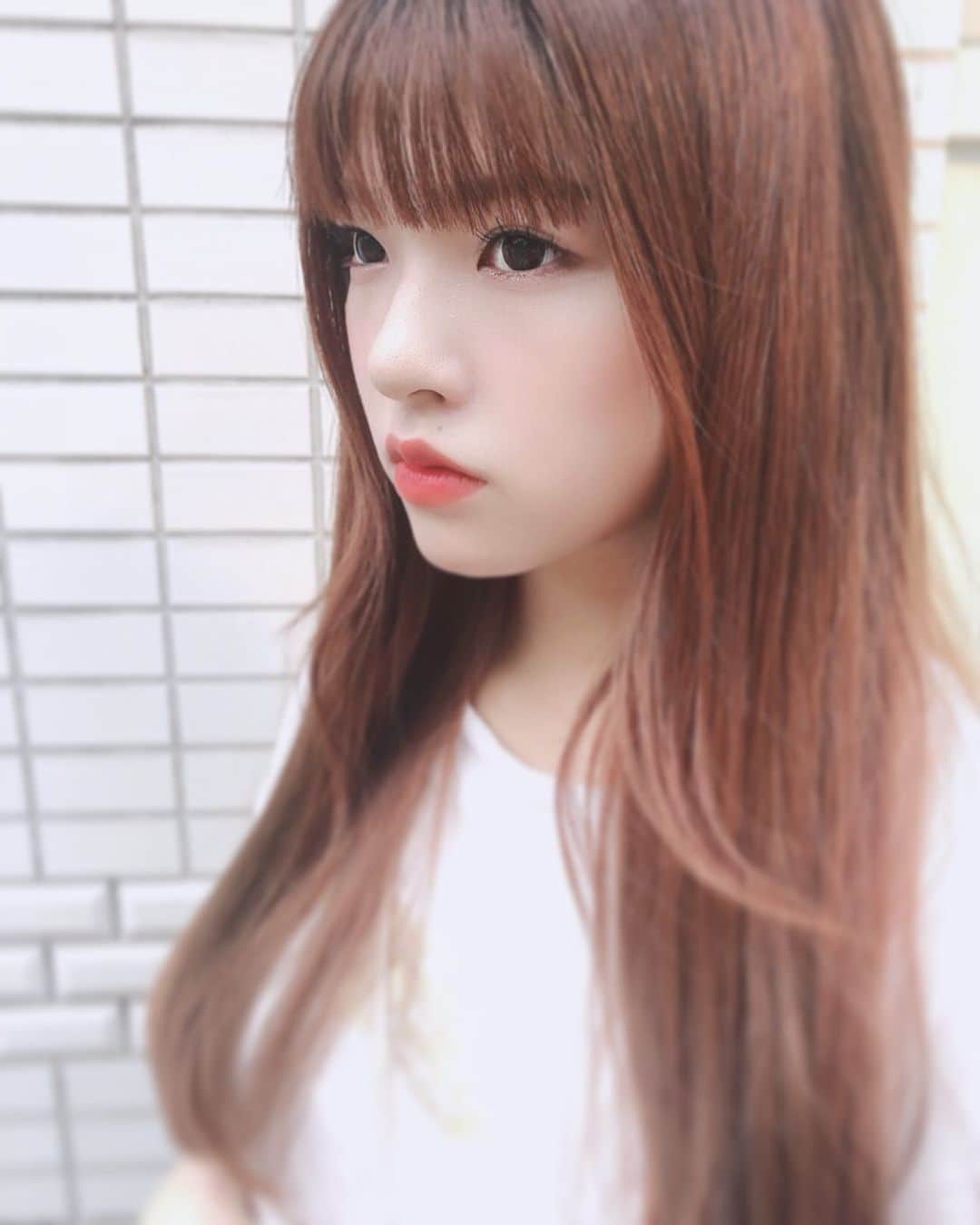 のインスタグラム：「髪の毛染めたいなあ 何色がいいかなあ 🤔」