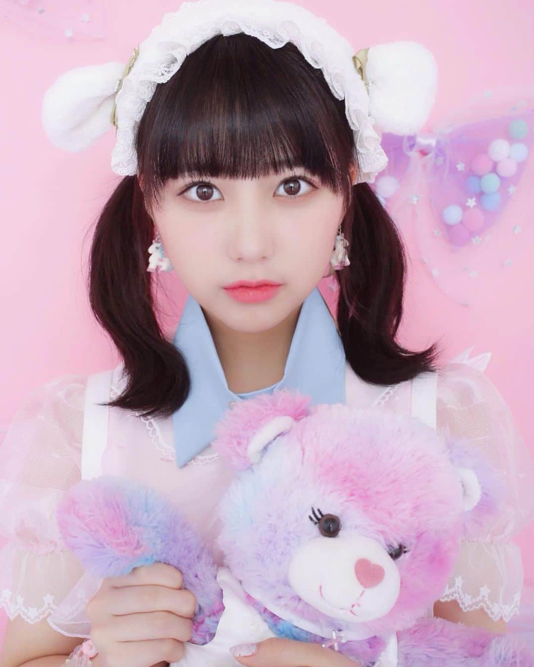 田中美久さんのインスタグラム写真 - (田中美久Instagram)「🐑💓💓. . . #lolita #cute #pink #lovely #sheep #Twintail #🐑💓」8月30日 20時26分 - mikumonmon_48
