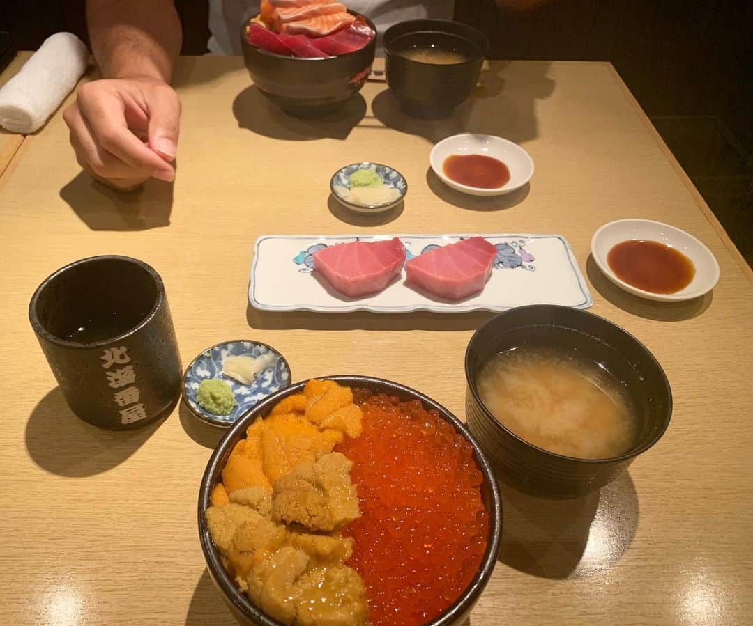 清澤恵美子さんのインスタグラム写真 - (清澤恵美子Instagram)「うにいくらが食べたくて食べたくて… 美味しすぎた🤤 #北海番屋 #妊婦OK #妊娠29週 #ムラサキウニが美味しかった #5キロ増 #keep」8月30日 20時50分 - kiyosawaemiko