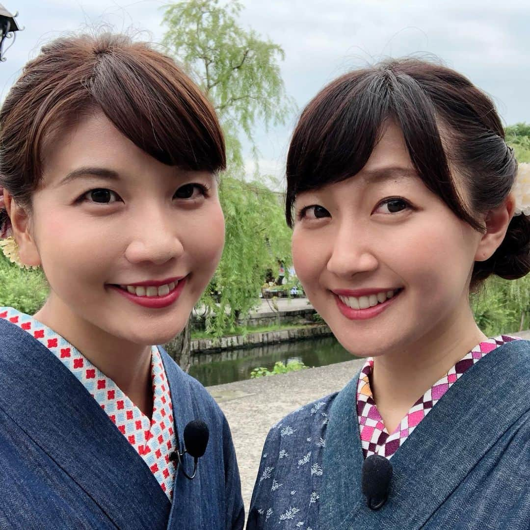 佐竹明咲美さんのインスタグラム写真 - (佐竹明咲美Instagram)「きょうは倉敷美観地区で 後輩のまいさんと着物でロケ💕 倉敷ならではのおすすめスポットを 堪能してきました🎀 詳細はまた お知らせさせてください👘✨ #倉敷美観地区 #倉敷 #倉敷着物小町 #着物 #テレビせとうち #TSC #アナ2年目と5年目 #かわいい妹 #この街並みが大好きなのです #東條麻依子 アナ #佐竹明咲美 です」8月30日 21時13分 - asami_satake