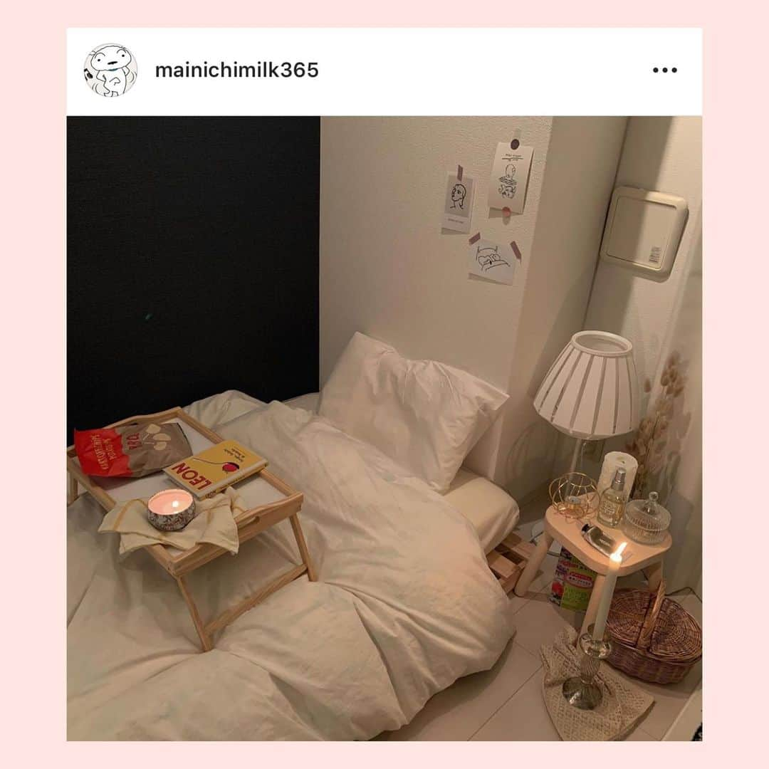 bis_web bis [ビス] さんのインスタグラム写真 - (bis_web bis [ビス] Instagram)「🍒 𝑴𝒀  𝑹𝑶𝑶𝑴 🍒 ﻿ ﻿ ﻿ ゆっくりくつろげるマイルーム。﻿ 家具やインテリアもこだわってみては？﻿ ﻿ おしゃれな女の子のお部屋をのぞいてみて💭﻿ ﻿ ﻿ チューリップの造花🌷や﻿ キャンドルなどがトレンドだよ！🕯﻿ ﻿ ﻿ ﻿ ﻿ #マイルーム #myroom ﻿#お部屋 #部屋 #インテリア #家具 #인테리어 #가구 #無印良品 #ikea #キャンドル #チューリップ #tulip #집스타그램 #집꾸미기 #丁寧な暮らし #絨毯 #ベッドルーム #bis_web #テーブル #インテリアコーディネート #インテリア雑貨 #インテリア小物 #引っ越し #模様替え」8月30日 21時21分 - bis_web