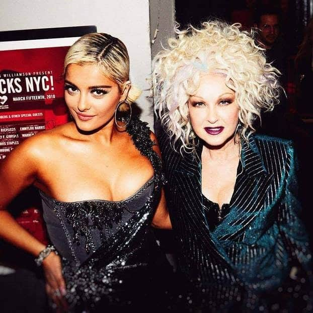 シンディ・ローパーさんのインスタグラム写真 - (シンディ・ローパーInstagram)「Happiest of birthdays to the wonderful, talented, and beautiful @beberexha!! 💕🎉🎂」8月30日 22時04分 - cyndilauper