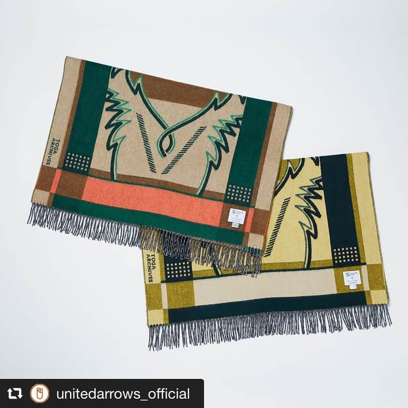 TOGAさんのインスタグラム写真 - (TOGAInstagram)「#repost from @unitedarrows_official TOGA × Johnstons for UNITED ARROWS Stole UNITED ARROWS limited product launching today. ・ #togaarchives #toga #togapulla #togavirilis #トーガ #トーガアーカイブス #トーガプルラ #トーガビリリース #unitedarrows」8月30日 22時08分 - togaarchives