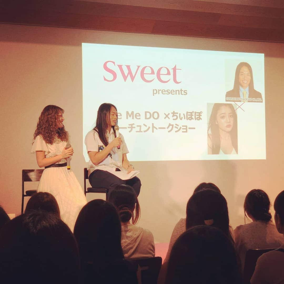 LOVE ME DOさんのインスタグラム写真 - (LOVE ME DOInstagram)「8月30日(金) 今日は六本木ヒルズで宝島社の雑誌「sweet」主催の＜sweet夏祭り＞に参加！『占い師Love Me Do × ちぃぽぽフォーチュントークショー』開催しました！来てくれた皆様ありがとうございました！  #ちぃぽぽ  #sweet #sweet夏祭り#恋するビューティーフォーチュン夏祭り #フォーチュントークショー」8月30日 22時23分 - lovemedo_fortunteller