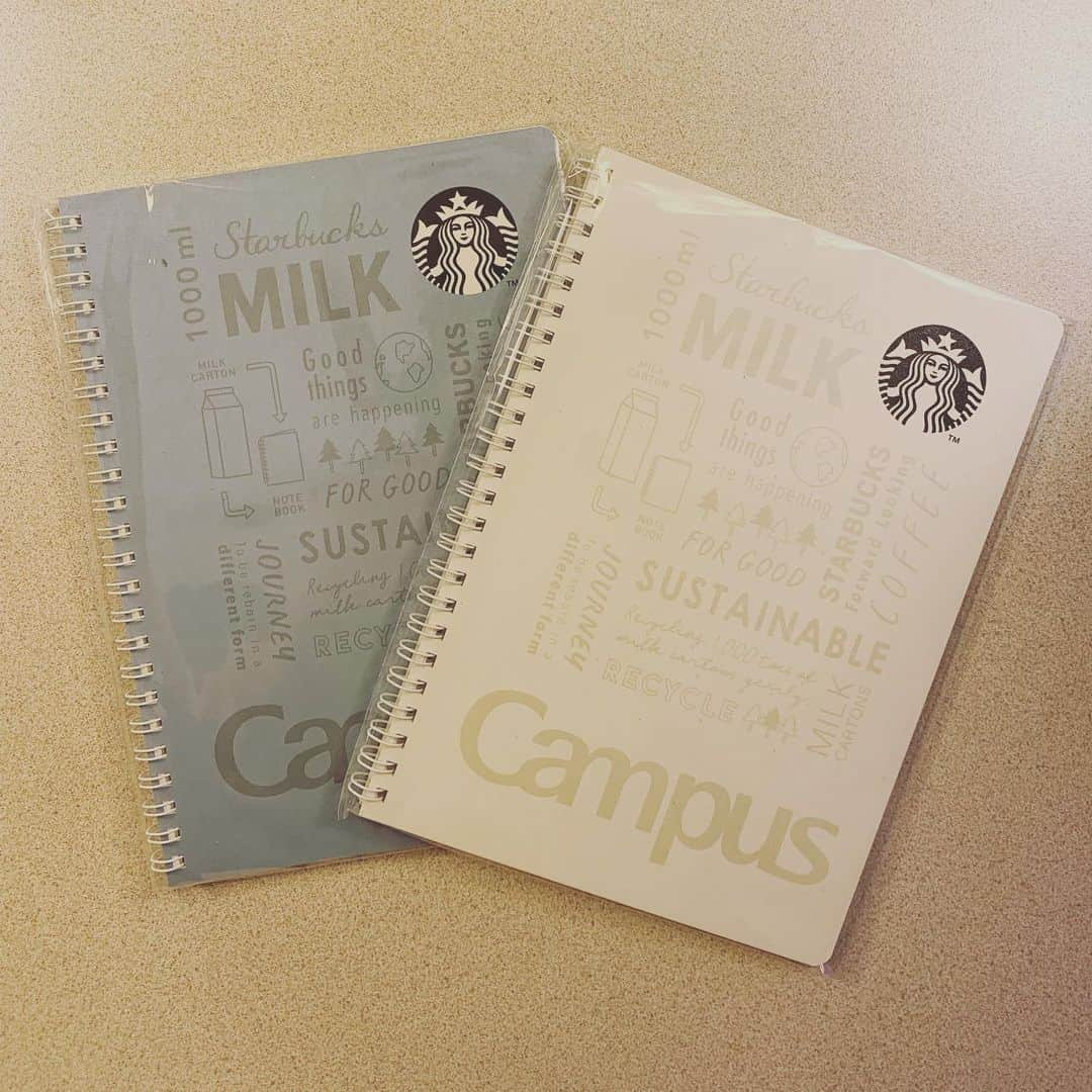 三ツ井裕美さんのインスタグラム写真 - (三ツ井裕美Instagram)「スタバ×Campusノート☕️📓 可愛い✨✨ ・ 全色欲しかったけど、2色で我慢😑 ・ ・ #starbucks #campusnote」8月30日 23時57分 - hiromi__km