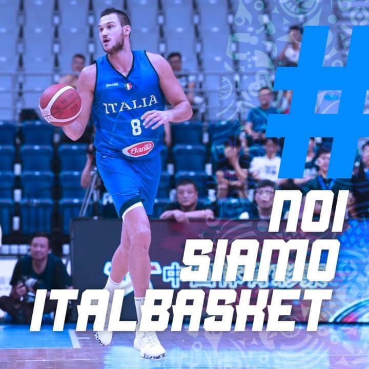ダニーロ・ガリナリのインスタグラム：「⌛⛹‍♂ Domani inizia la nostra #FIBAWC: tutti insieme, Forza Azzurri! 🇮🇹 #Italbasket #NothingButAzzurri」