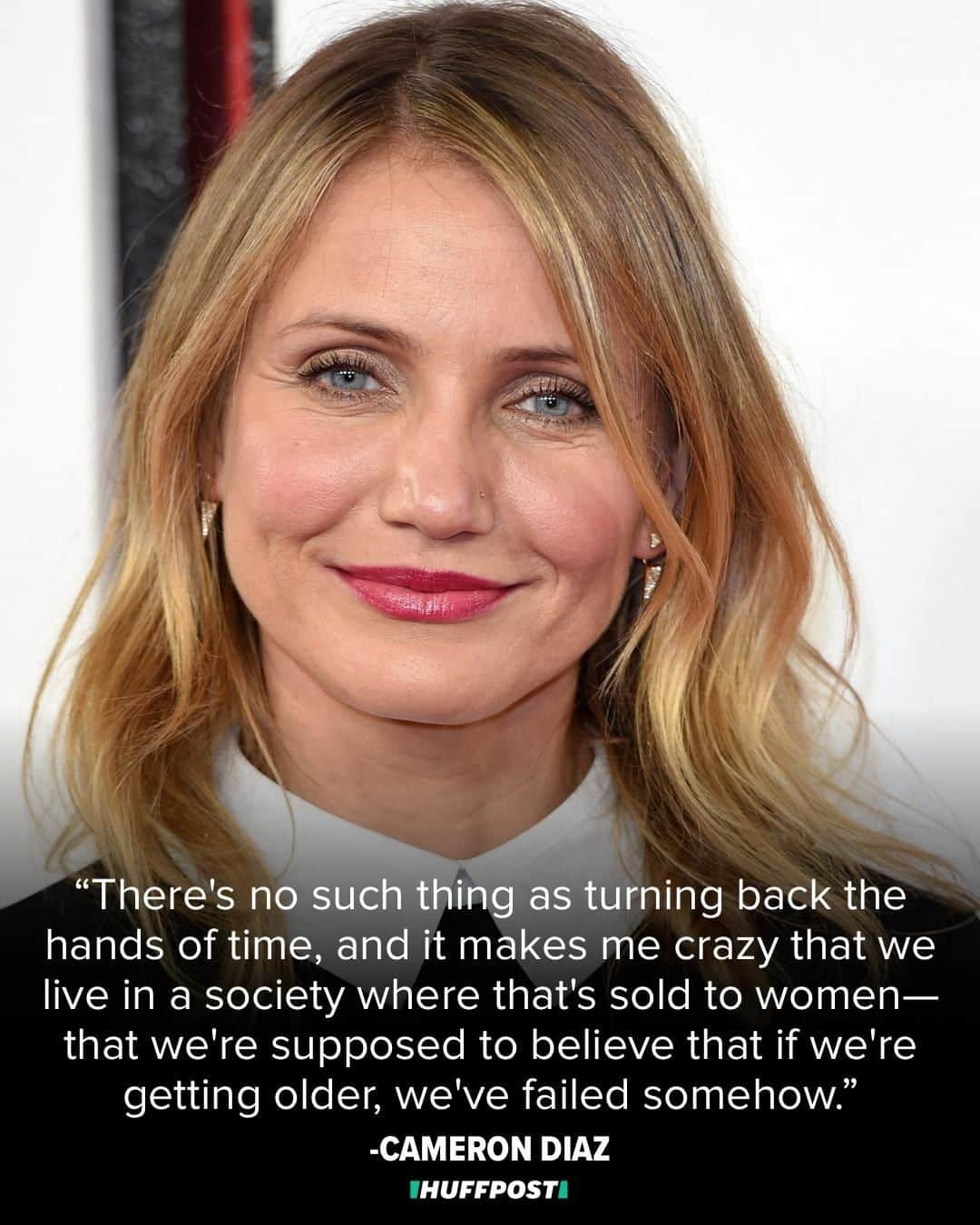 Huffington Postさんのインスタグラム写真 - (Huffington PostInstagram)「Happy birthday, @camerondiaz! 🎂 Here's what the actress had to say about her positive outlook on aging. // 📷: Getty Images」8月31日 0時36分 - huffpost