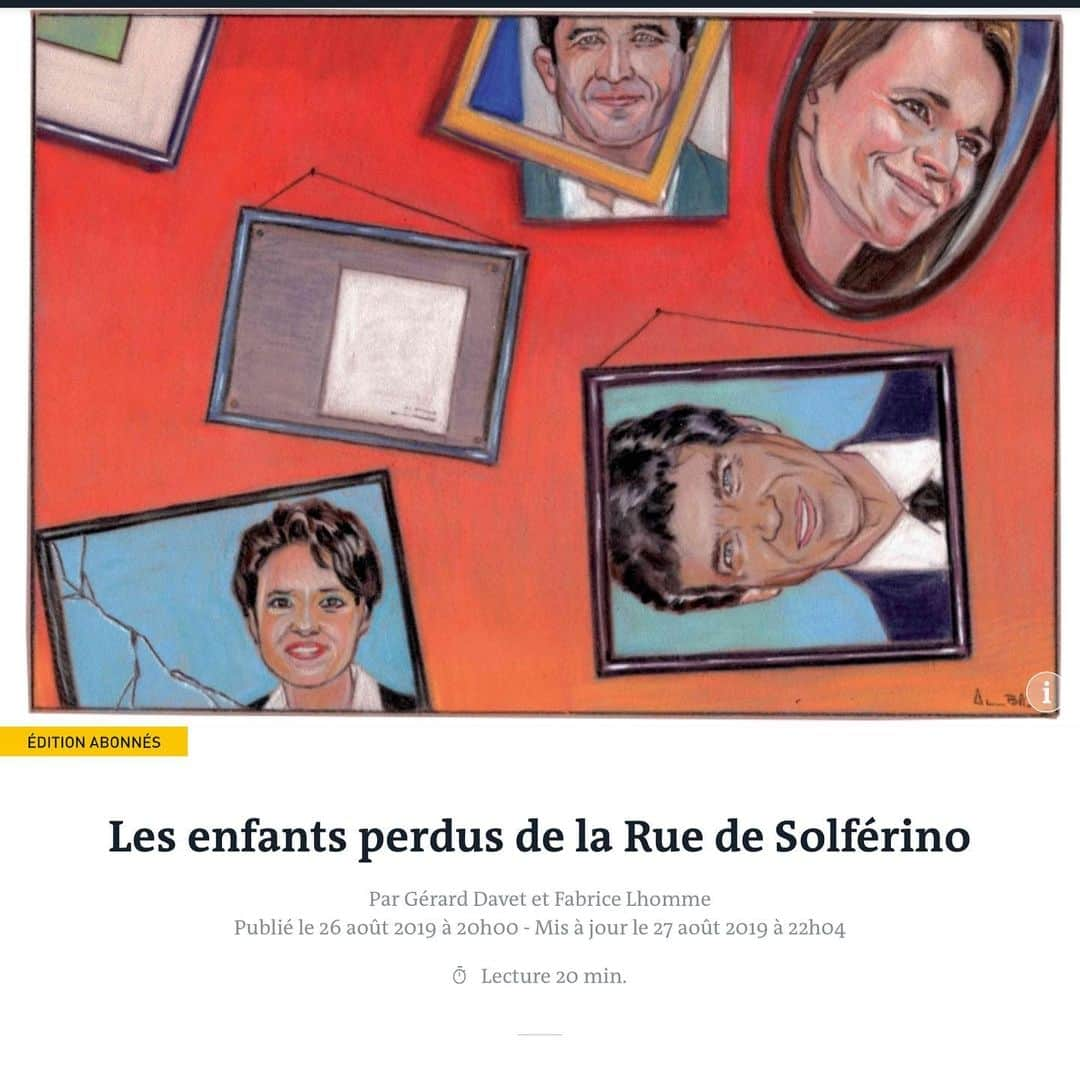 フローラン・ダバディーさんのインスタグラム写真 - (フローラン・ダバディーInstagram)「すでに今年のベスト記事。夏の最後の一週間に仏一般紙『ル・モンド』の人気連載となった「フランス左派の滅亡」。2012年−2017年、たった5年間で完全崩壊した伝統的な社会党の内幕のすべてが語られたドラマです。臆病者のオランド元大統領、時代遅れのエィロー元首相、虚栄心が勝るだけの有望な若手たちの裏切り行為。びっくりするほど生々しい内容です。オランド大統領を筆頭に、ほぼすべての政治家がコメント寄せ、お互いを猛批判する凄まじい暴露記事。そんな中、トロイの木馬のごとく、左派思想を信じるフリをし、結局は無慈悲に自身の恩師オランドと社会党のを背中を刺した、現マクロン大統領の野望と爬虫類のごとき振る舞いに鳥肌が立ちました。数年をかけ、この叙事詩を描いた二人のジャーナリストの取材力に脱帽。 ＃ジャーナリズム Such an epic, a fantastic read, the decline and death of the French Socialist Party by #journallemonde #gerarddavet #fabricelhomme a masterpiece which deserves a #PulitzerPrize for its accuracy and romanesque depiction of the cruelty of politics. THE read of this summer  #journalismedinvestigation」8月31日 10時22分 - florent_dabadie
