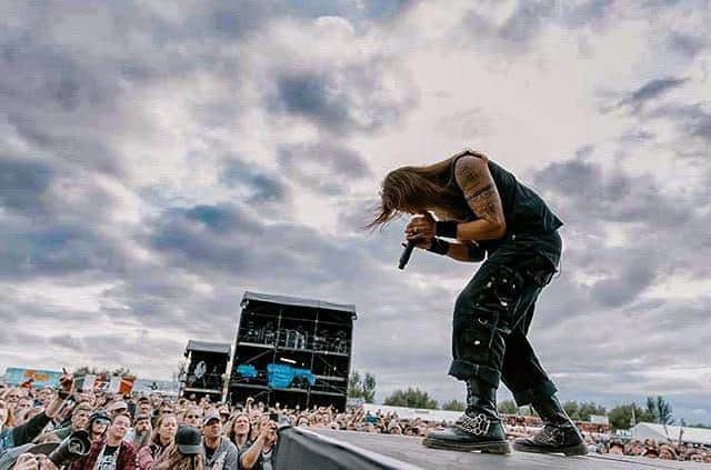 Queensrycheさんのインスタグラム写真 - (QueensrycheInstagram)「Todd at Bloodstock Open Air Festival #queensrÿche #theverdicttour2019 #bloodstockopenair #toddlatorre🎤 #rychersrule」8月31日 11時22分 - queensrycheofficial