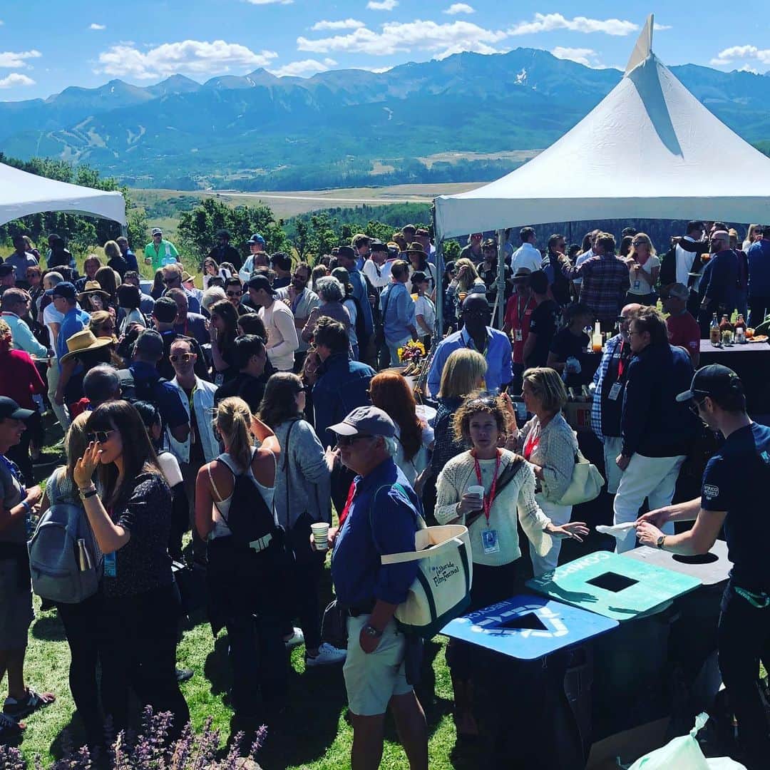 ボビー・ブラウンのインスタグラム：「It begins  #telluridefilmfestival #day 1」