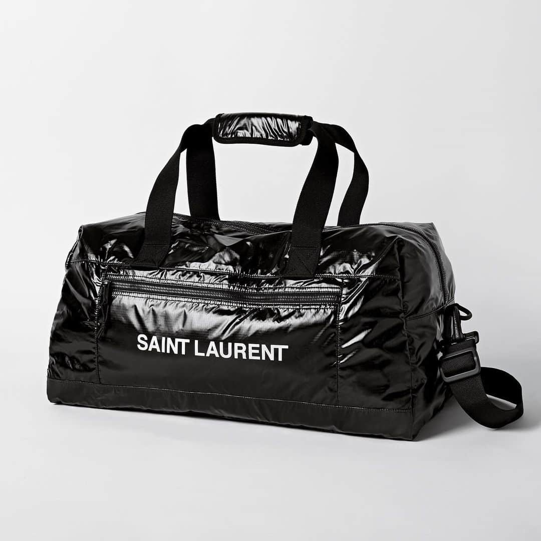 バーニーズ・ニューヨークのインスタグラム：「Where are you taking this @ysl (long) weekender for L.D.W?  Available for pre-order online now.」