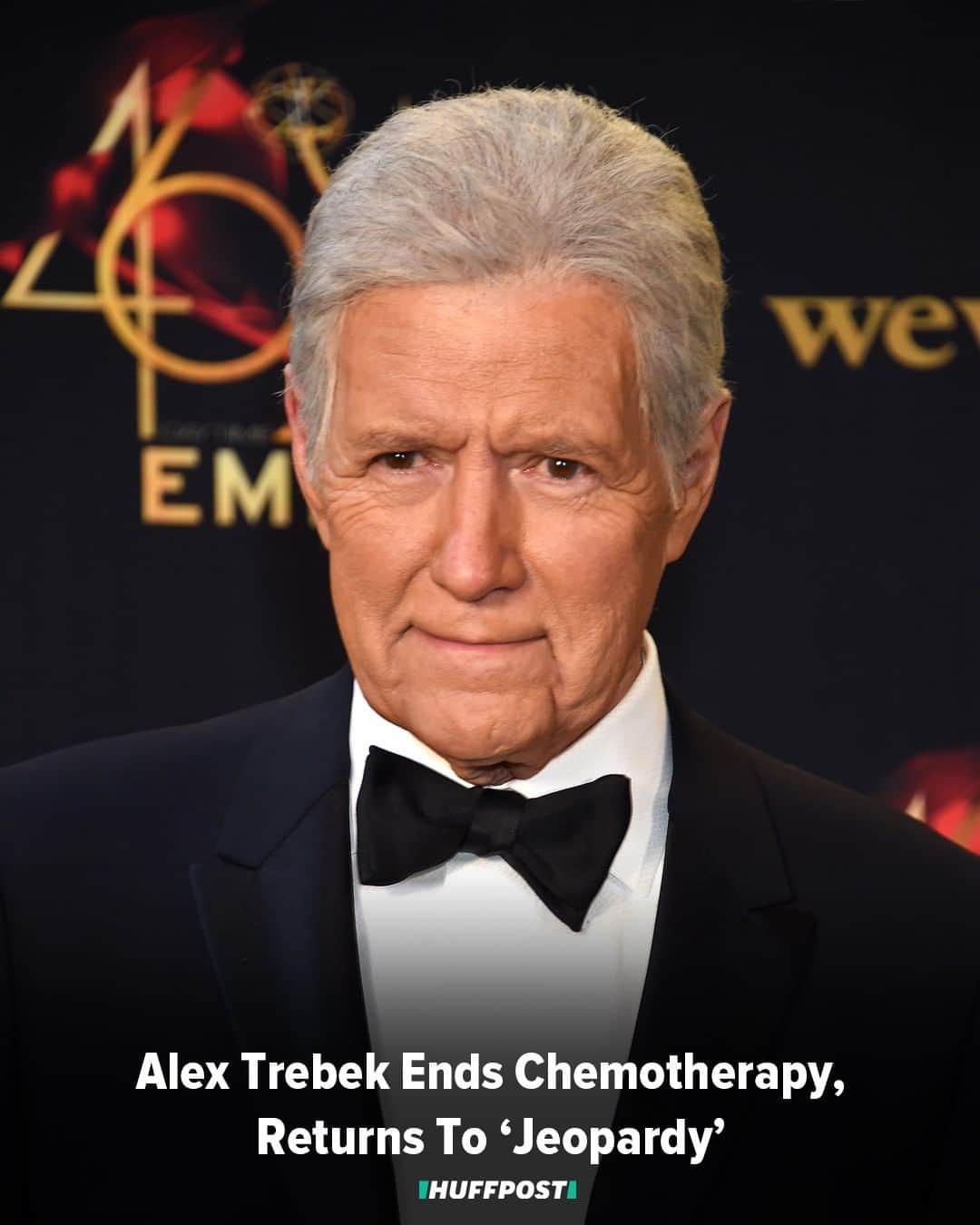 Huffington Postさんのインスタグラム写真 - (Huffington PostInstagram)「Alex Trebek is heading back to “Jeopardy.” The longtime host announced his return to the show in a video. It will be his 36th season, but the first since he underwent treatment for Stage IV pancreatic cancer in March. “I’ve gone through a lot of chemotherapy and thankfully, I’m on the mend and that’s all I can hope for right now,” Trebek, 79, said in the video above. In May, the game show legend announced he was responding well to treatment and that doctors said he was “near remission.” “It’s kind of mind-boggling,” he told People at the time. // 📸: Getty Images」8月31日 4時10分 - huffpost