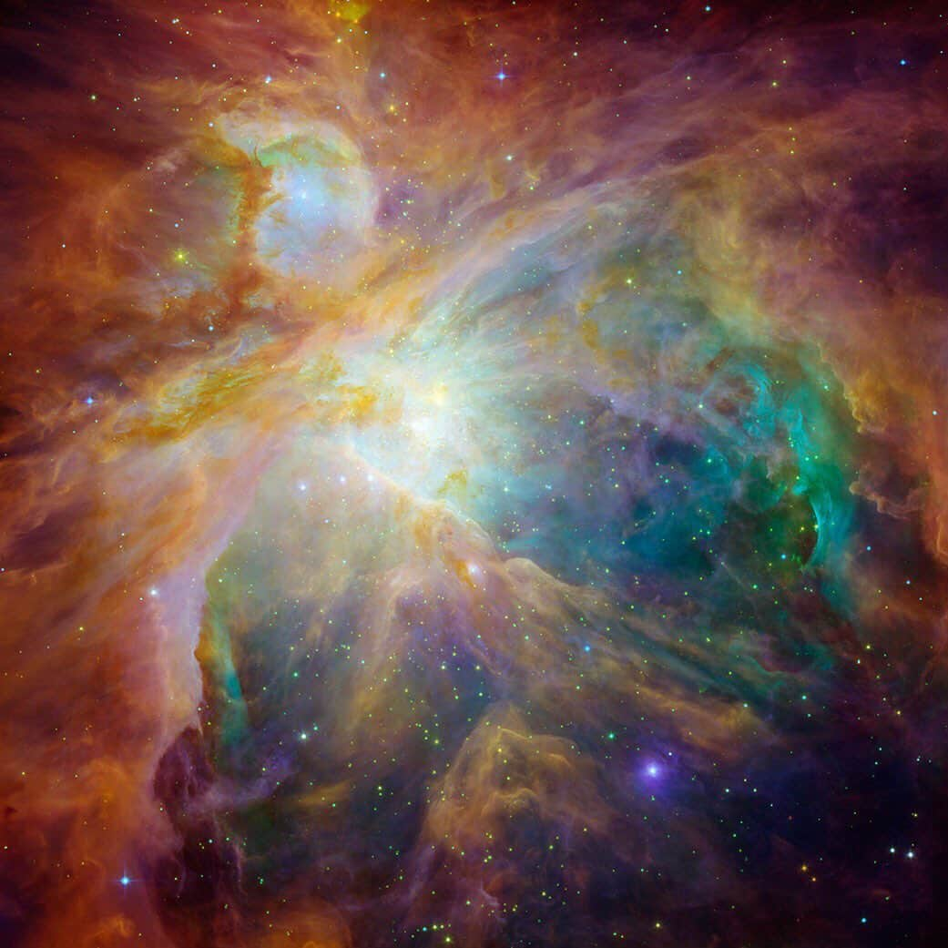 NASAさんのインスタグラム写真 - (NASAInstagram)「Celebrate Spitzer's Super Sweet 16! 🎂⁣ ⁣ Since 2003, our Spitzer Space Telescope has been lifting the veil on the wonders of the cosmos, from our own solar system to faraway galaxies, using infrared light! ✨💫⭐️⁣ ⁣ Thanks to Spitzer, we've confirm the presence of seven rocky, Earth-size planets, received weather maps of hot, gaseous exoplanets and discovered  a hidden ring around Saturn. ⁣ ⁣ 🥳 In honor of Spitzer's Sweet 16 in space, enjoy 10 jaw-dropping images from its mission. Check out our link in bio for more on these discoveries! ⁣ ⁣ #SpitzerSpaceTelescope #NASA #Sweet16 #Space #Explorer #Stars」8月31日 4時58分 - nasa