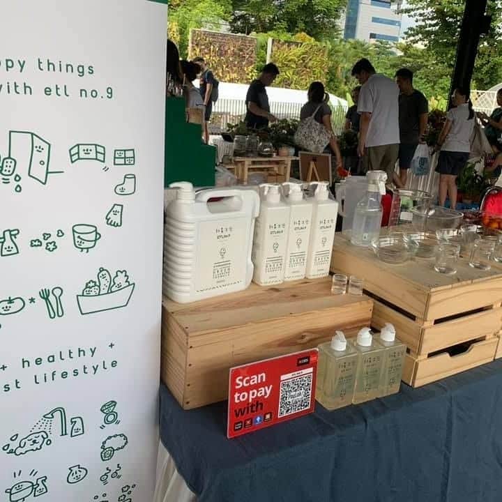 大石暁規さんのインスタグラム写真 - (大石暁規Instagram)「Illustrations for ETL no.9 / Singapore 2019 - All Purpose Green Clean Formula - シンガポール発のオーガニック洗剤「ETL no.9」の使用方法を説明したイラストレーションを作成しました。ライフスタイルに合わせた多様な用途に使用できます。https://etl9.com/」8月31日 5時12分 - akinori_oishi
