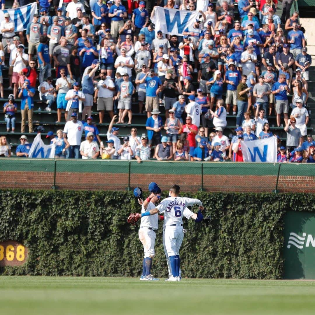 シカゴ・カブスさんのインスタグラム写真 - (シカゴ・カブスInstagram)「#Cubs win! #EverybodyIn」8月31日 6時41分 - cubs