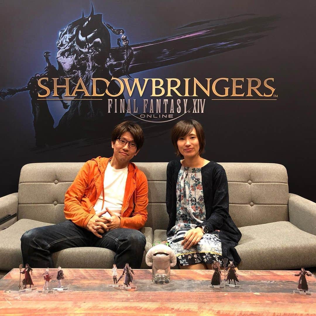 FINAL FANTASY XIVさんのインスタグラム写真 - (FINAL FANTASY XIVInstagram)「Takeo Suzuki and Natsuko Ishikawa hosting interviews all day at #PAXWest! And they’re joined by special guests! #ffxiv #ff14」8月31日 7時33分 - ffxiv
