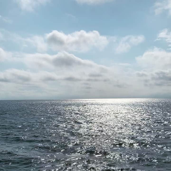 奈良美智のインスタグラム：「heading to Hakodate city. across the Tsugaru strait.」